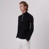 Beehive Quarter-Zip Pullover sold by Bugatchi