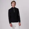 Beehive Quarter-Zip Pullover sold by Bugatchi