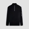 Beehive Quarter-Zip Pullover sold by Bugatchi