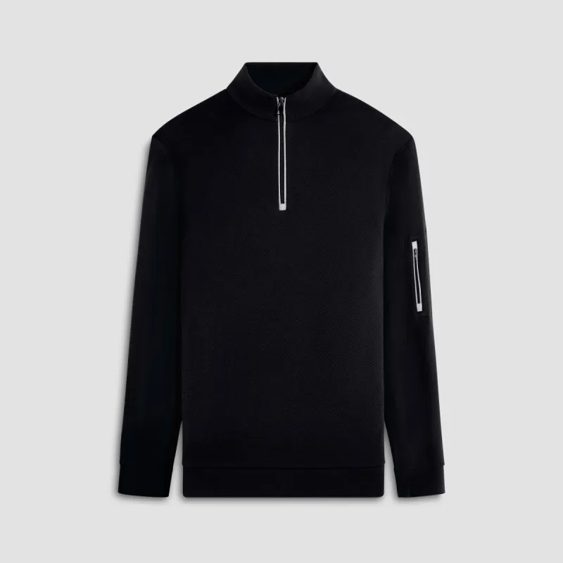 Beehive Quarter-Zip Pullover sold by Bugatchi