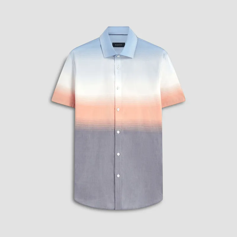 Orson Ombre Short Sleeve Shirt sold by Bugatchi