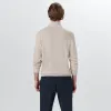 Solid Quarter Zip Pullover Sweater sold by Bugatchi