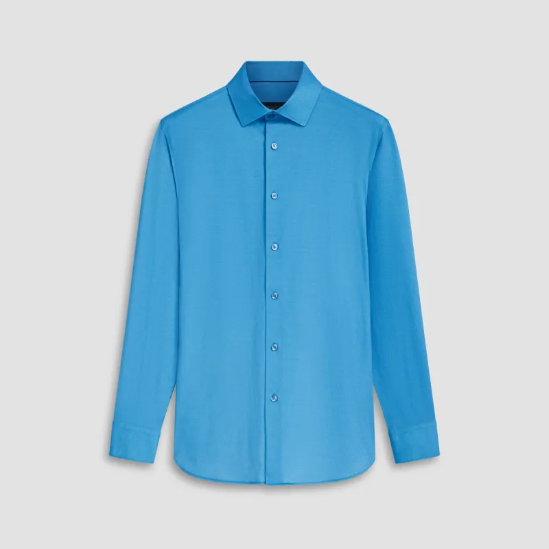 James Diagonal Stripe OoohCotton Shirt sold by Bugatchi