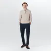 Solid Quarter Zip Pullover Sweater sold by Bugatchi