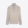 Solid Quarter Zip Pullover Sweater sold by Bugatchi