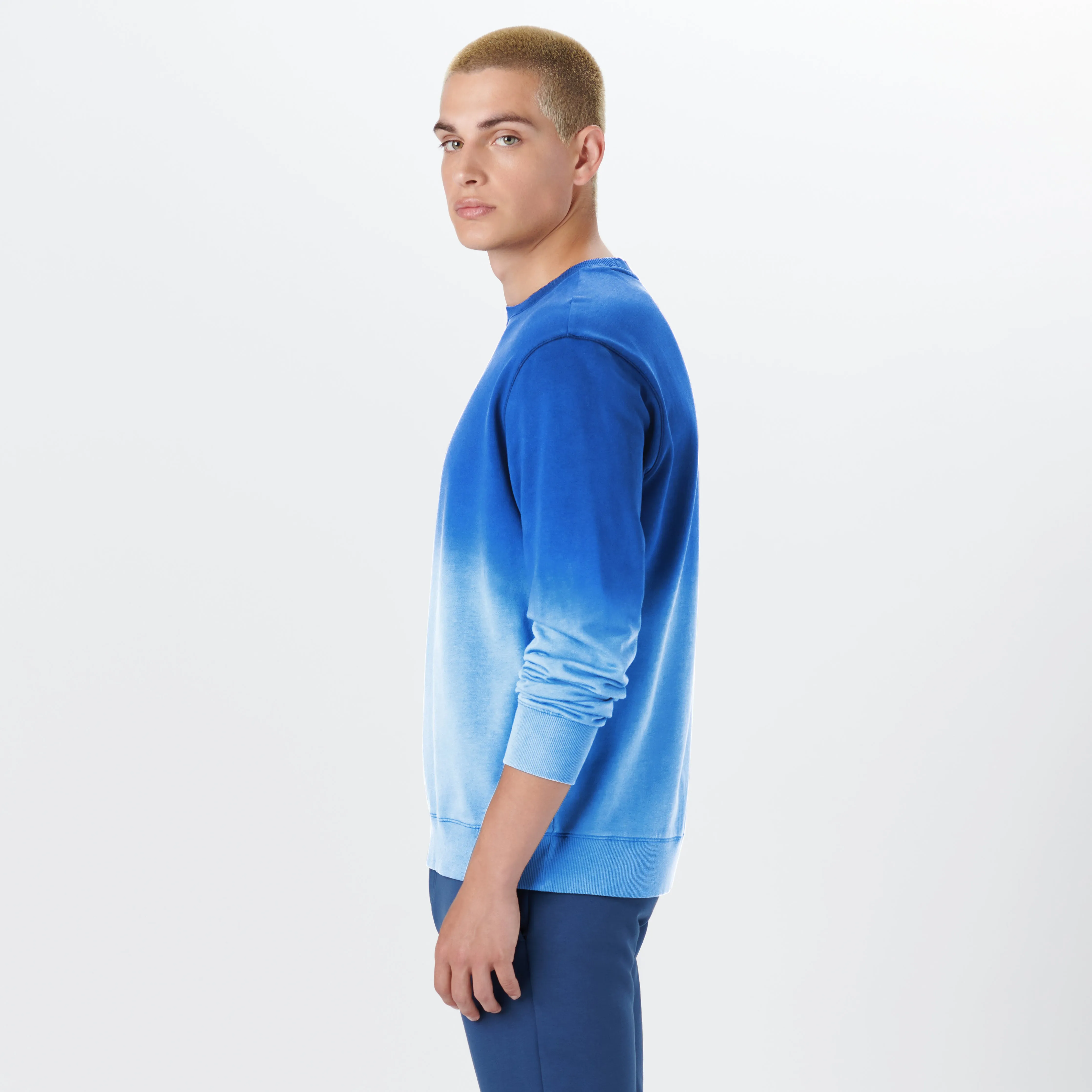 Long Sleeve Crew Neck sold by Bugatchi product image thumbnail 3