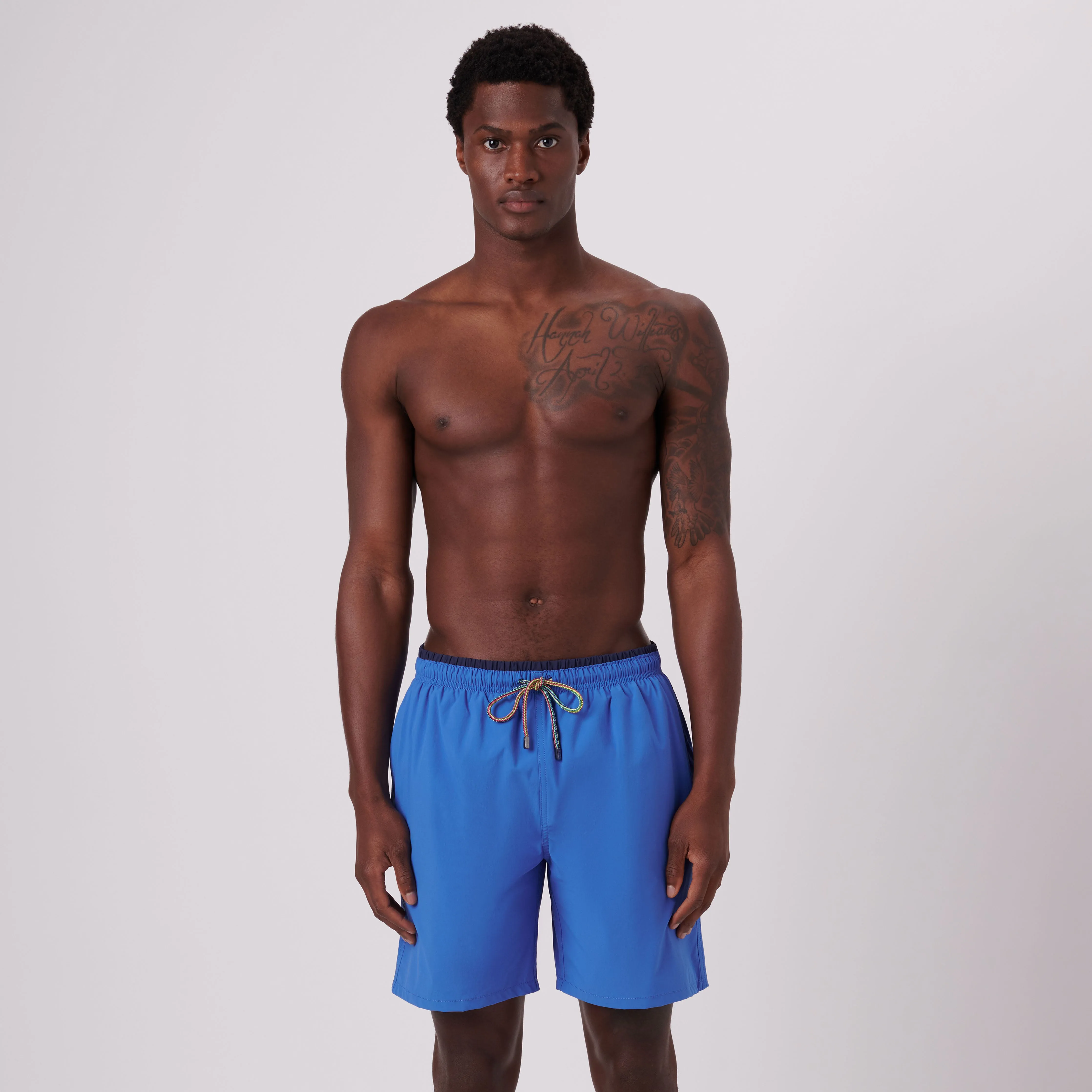 Quinn Solid Swim Trunks sold by Bugatchi product image thumbnail 3