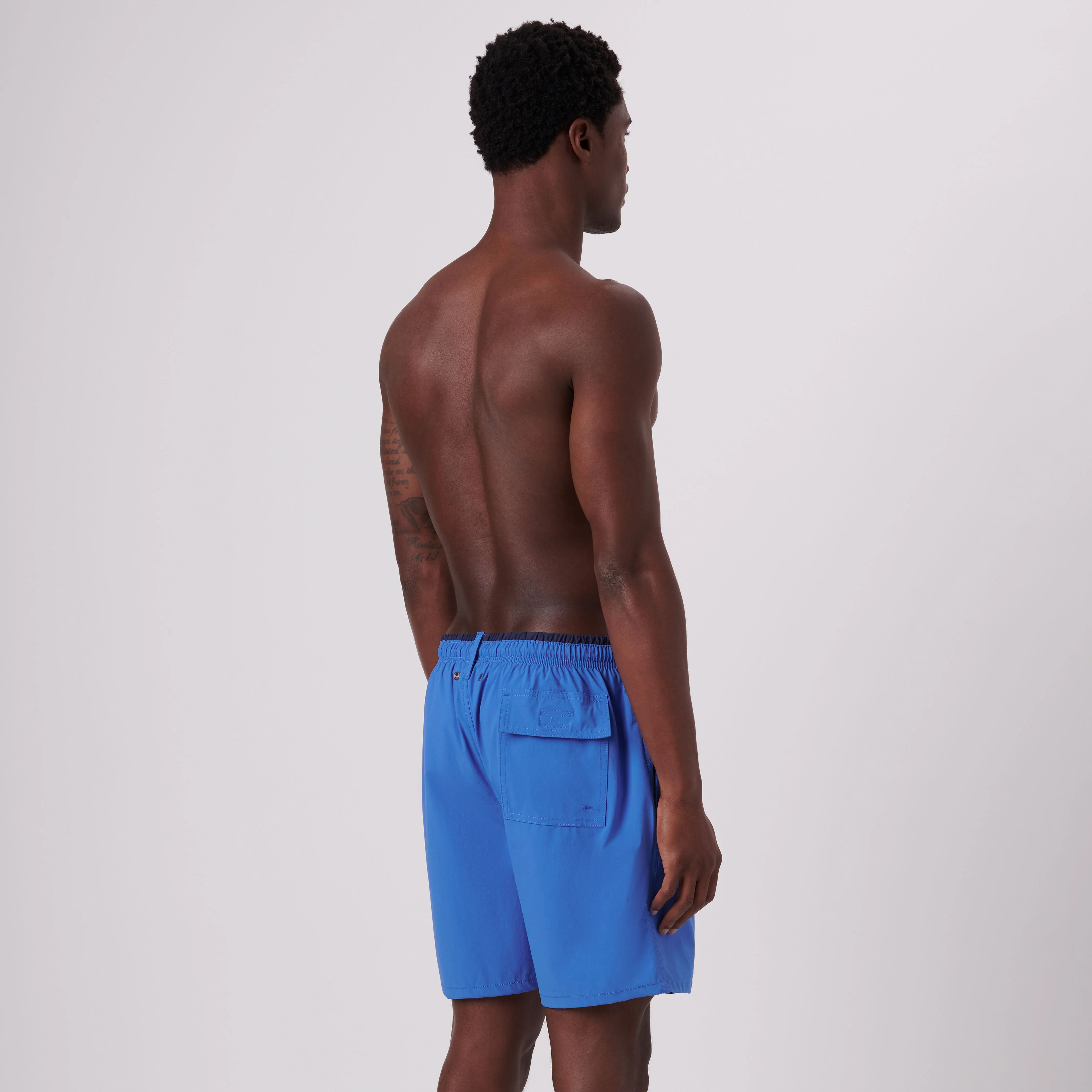 Quinn Solid Swim Trunks sold by Bugatchi product image thumbnail 5