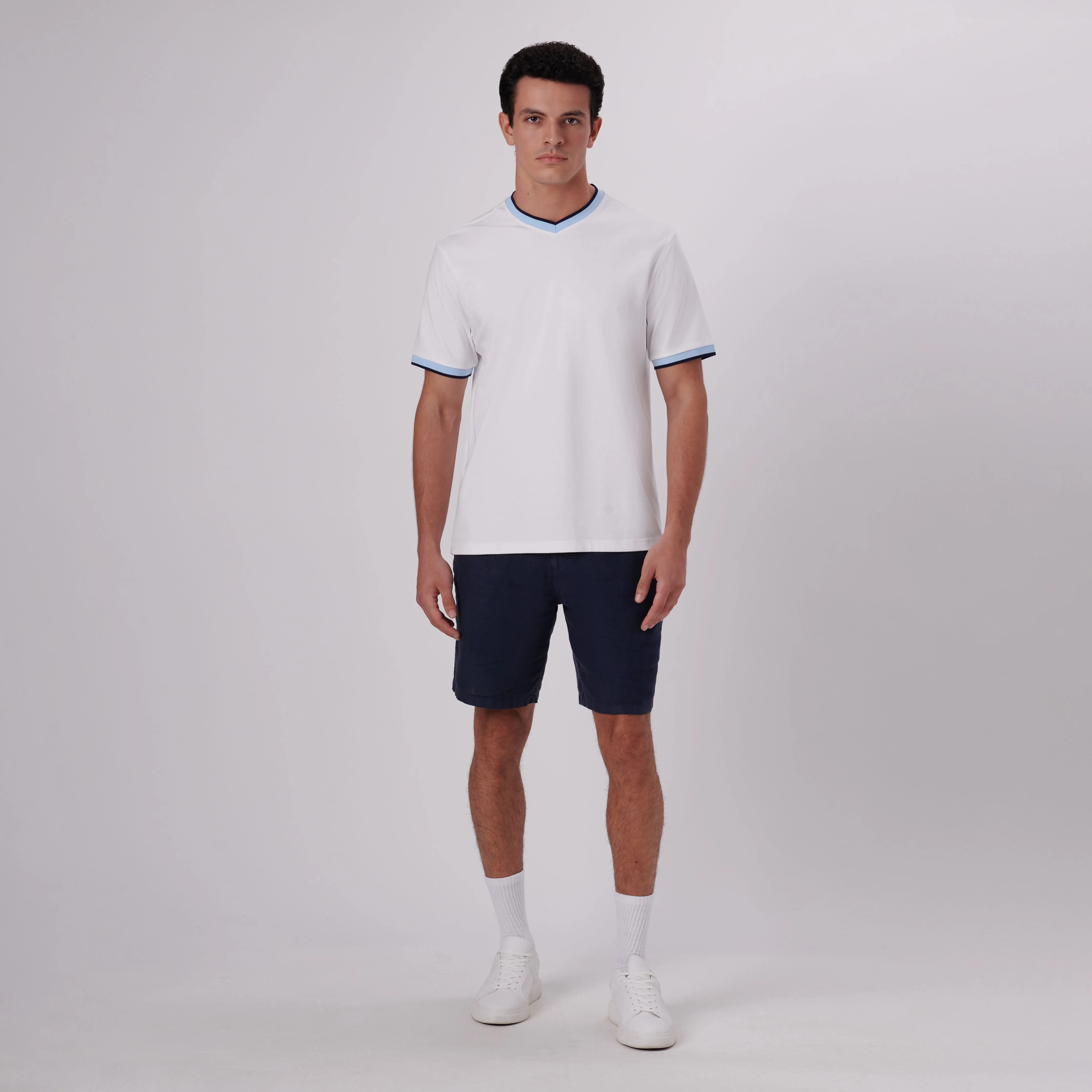 High V-Neck T-Shirt sold by Bugatchi product image thumbnail 5