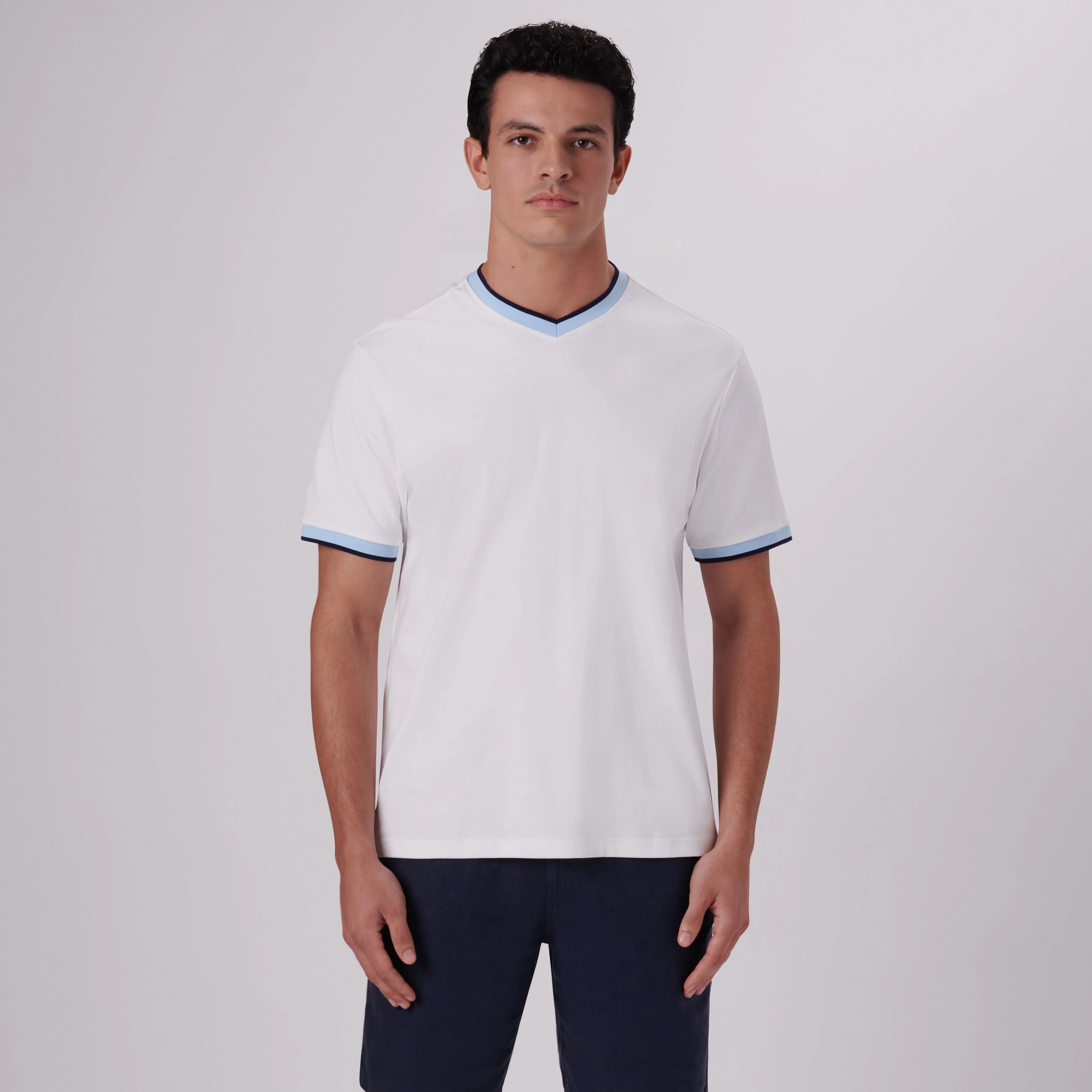 High V-Neck T-Shirt sold by Bugatchi product image thumbnail 2