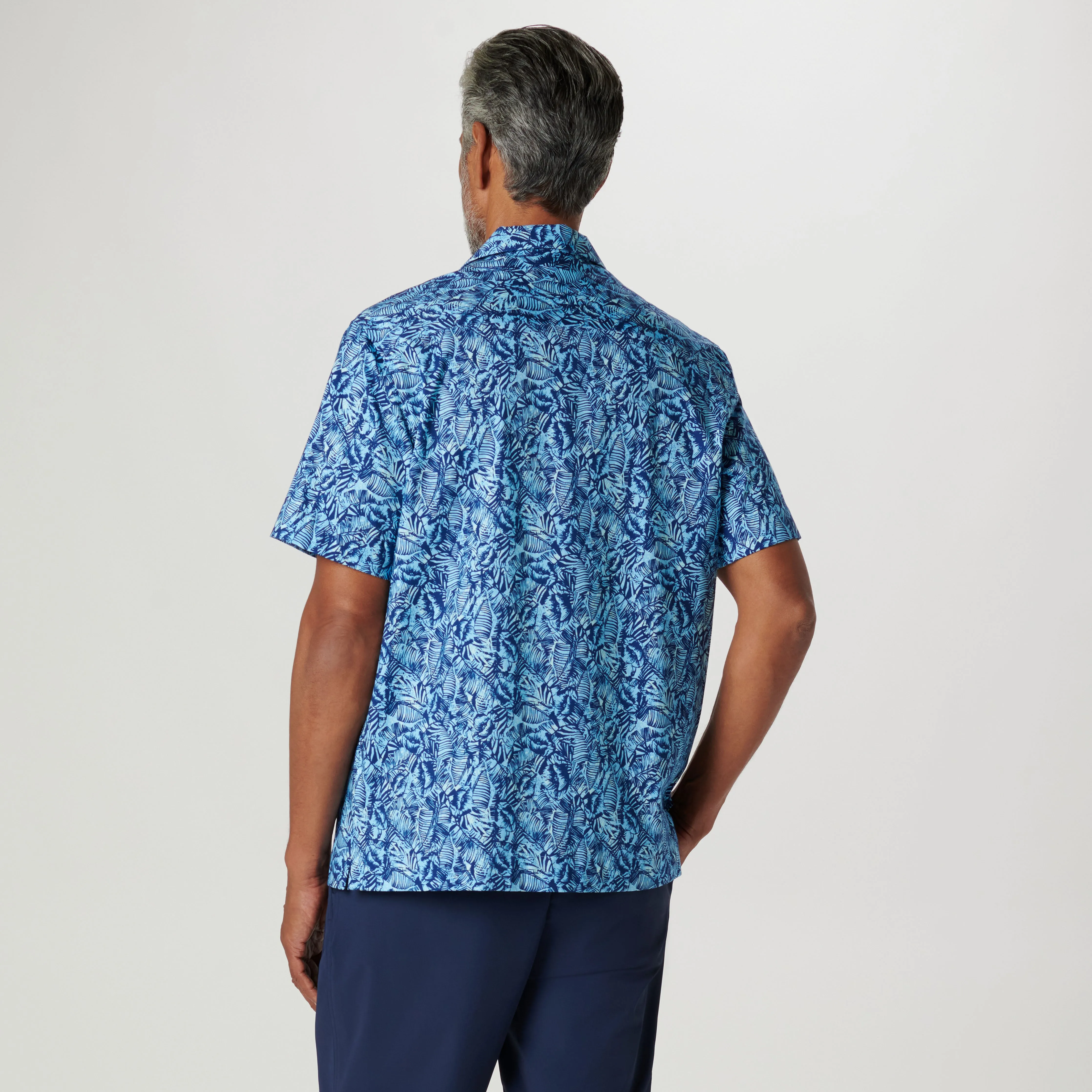 Cole Floral OoohCotton Camp Shirt sold by Bugatchi product image thumbnail 4