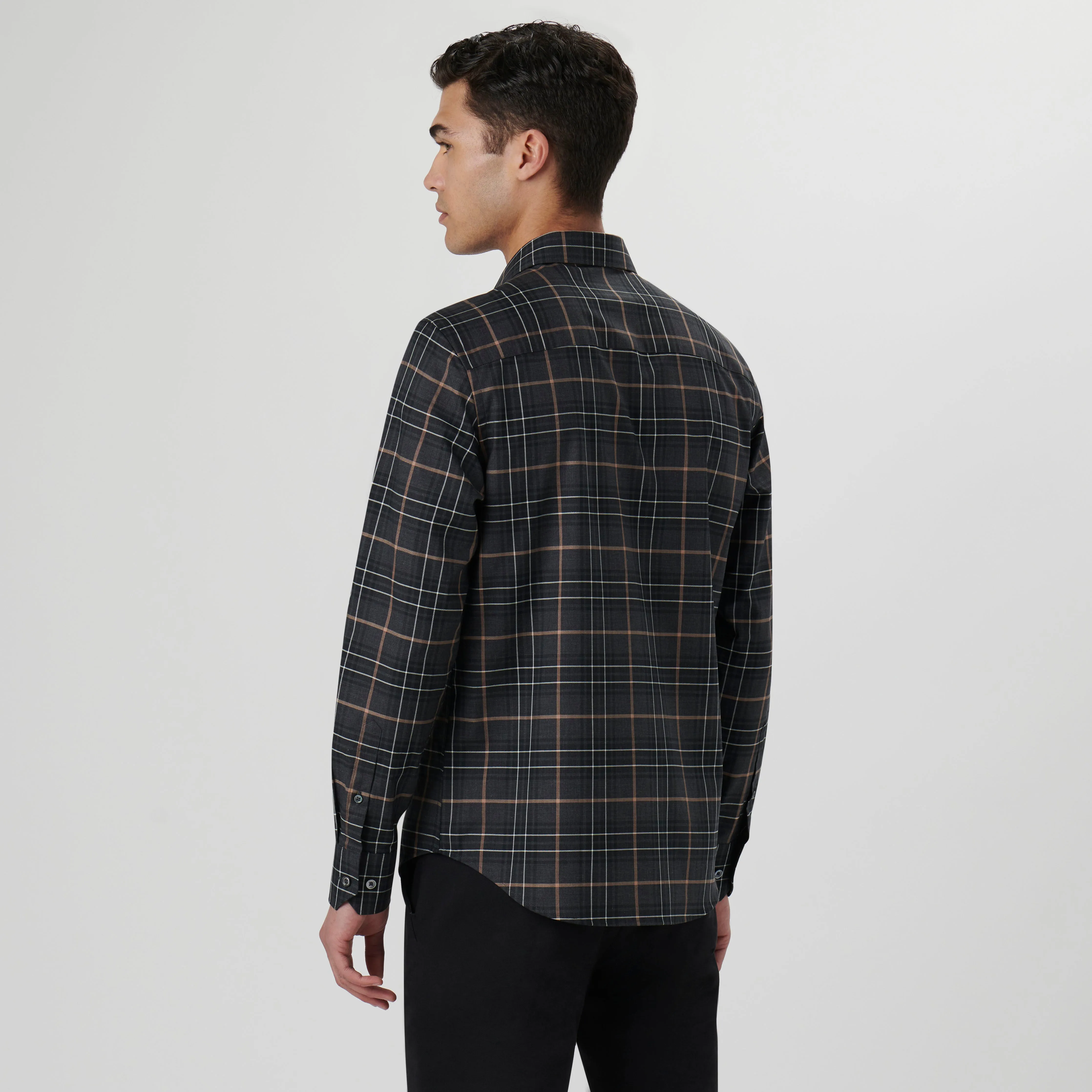 Julian Plaid Shirt sold by Bugatchi product image thumbnail 4
