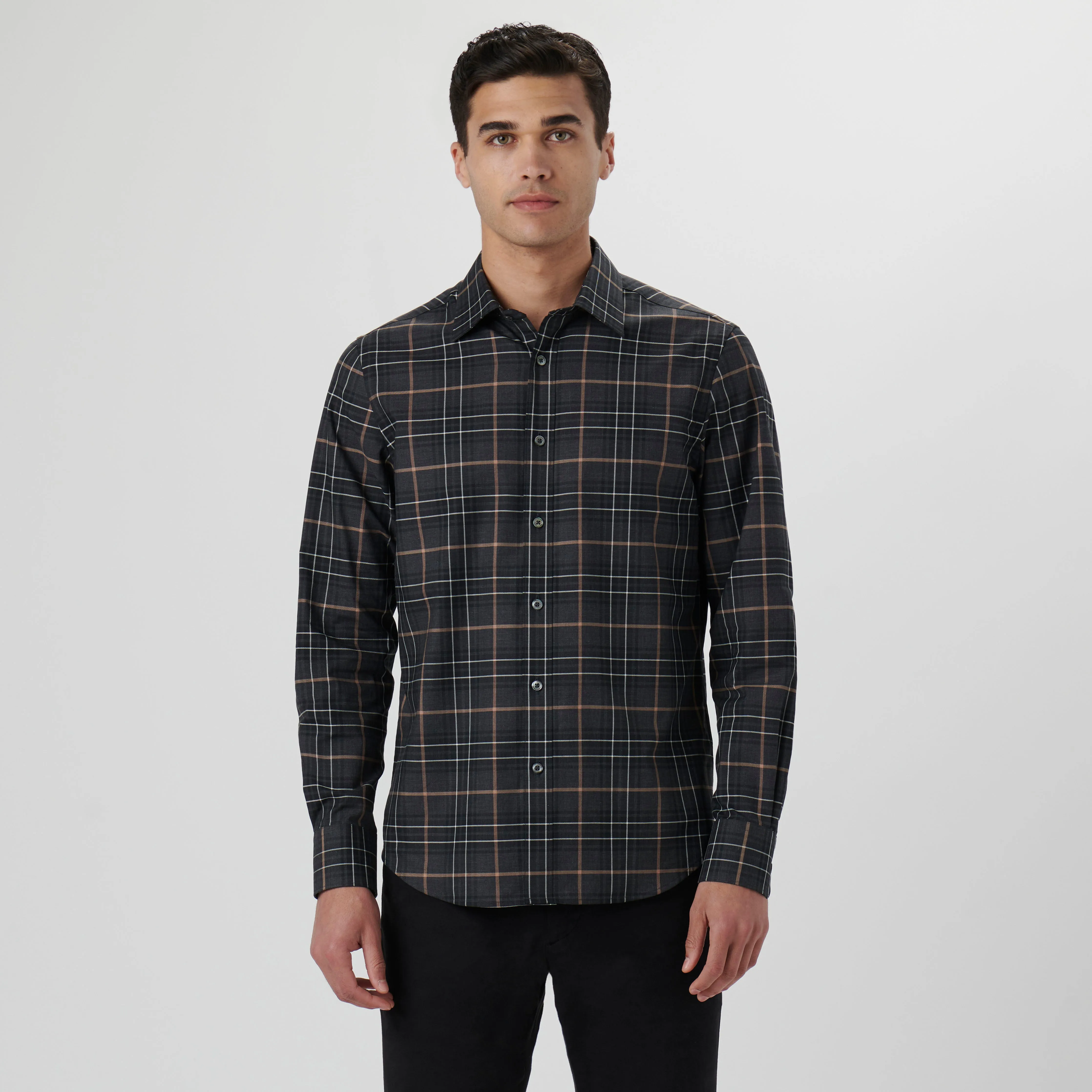 Julian Plaid Shirt sold by Bugatchi product image thumbnail 2