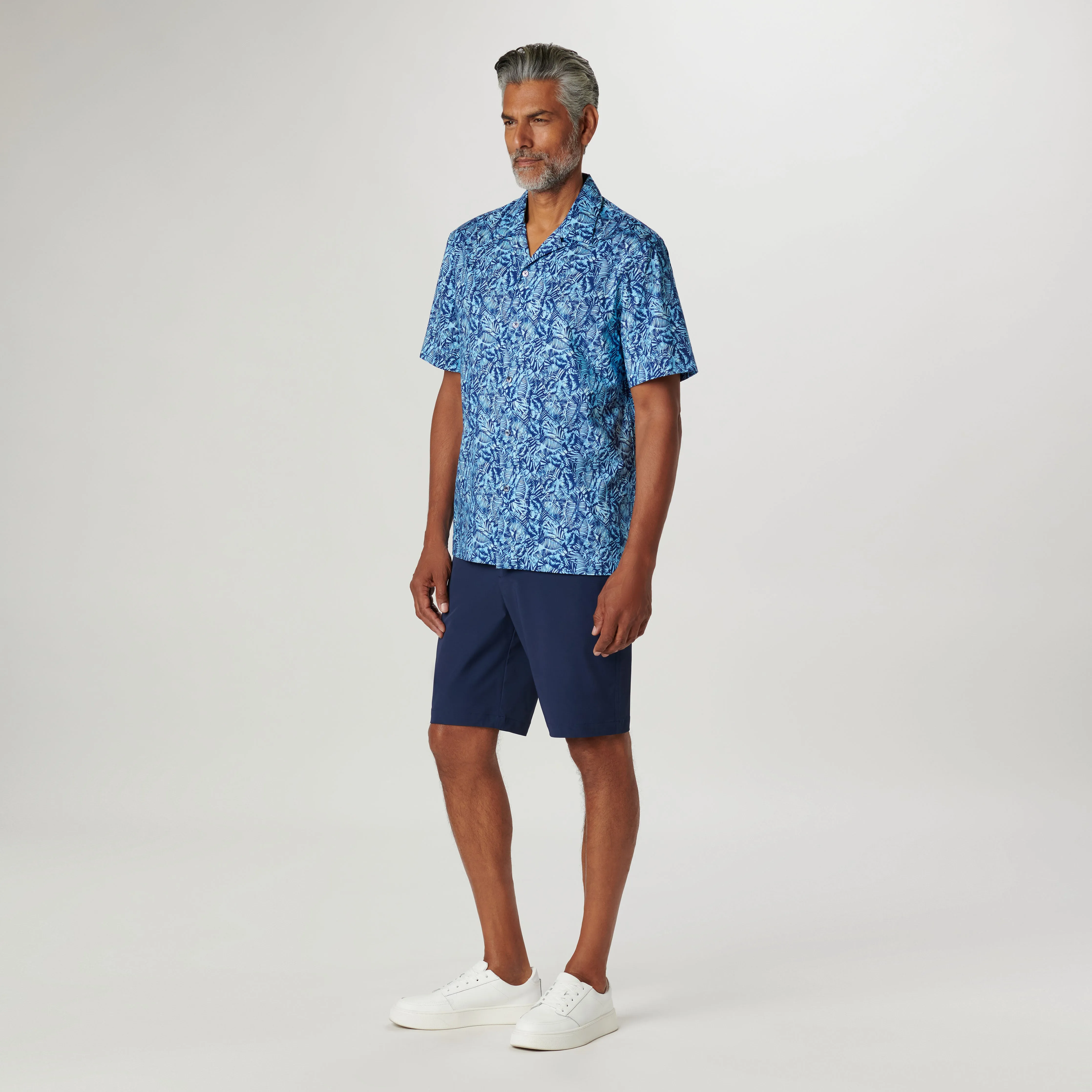 Cole Floral OoohCotton Camp Shirt sold by Bugatchi product image thumbnail 5