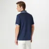 Tipped Quarter Zip Polo sold by Bugatchi