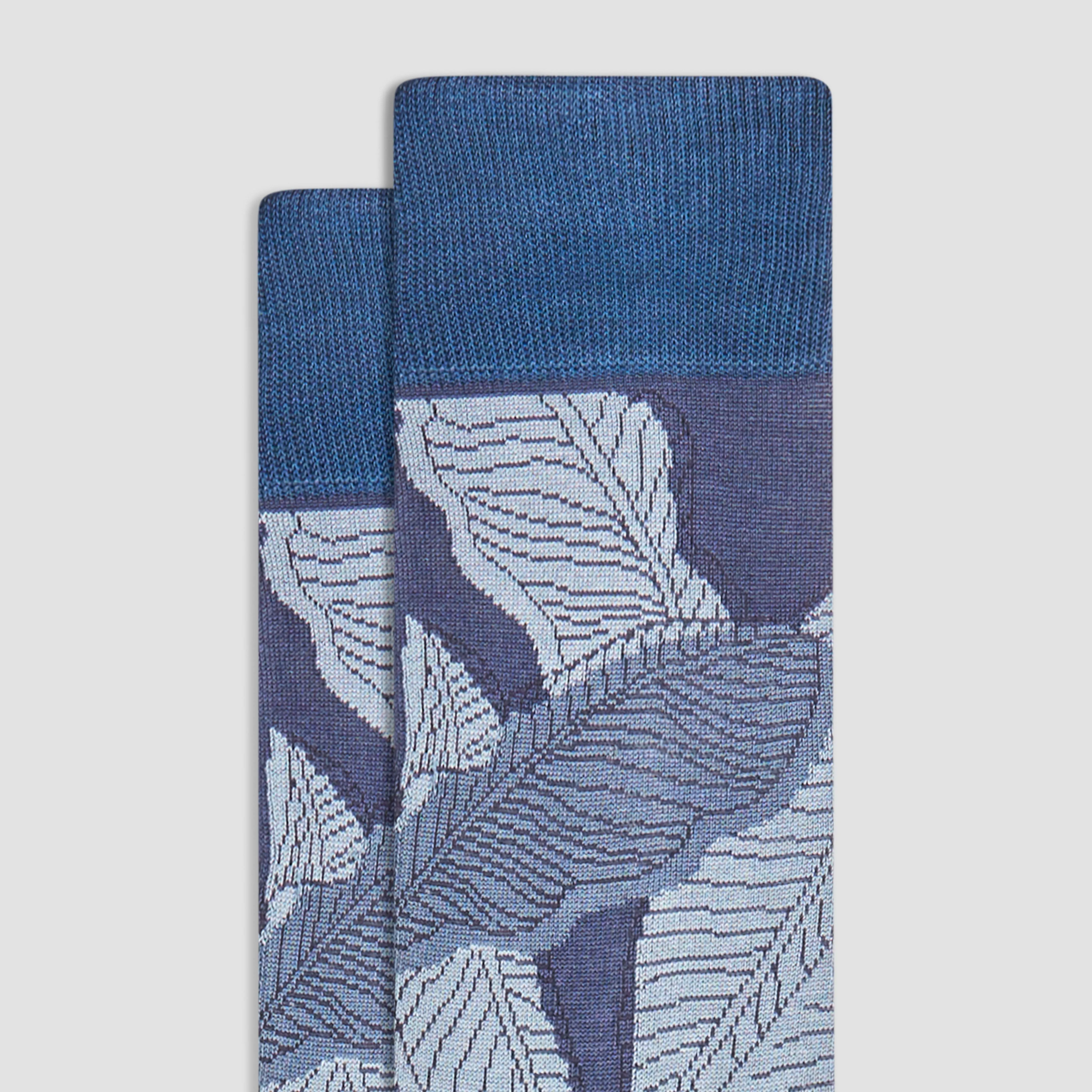 Leaves Mid-Calf Socks sold by Bugatchi product image thumbnail 2