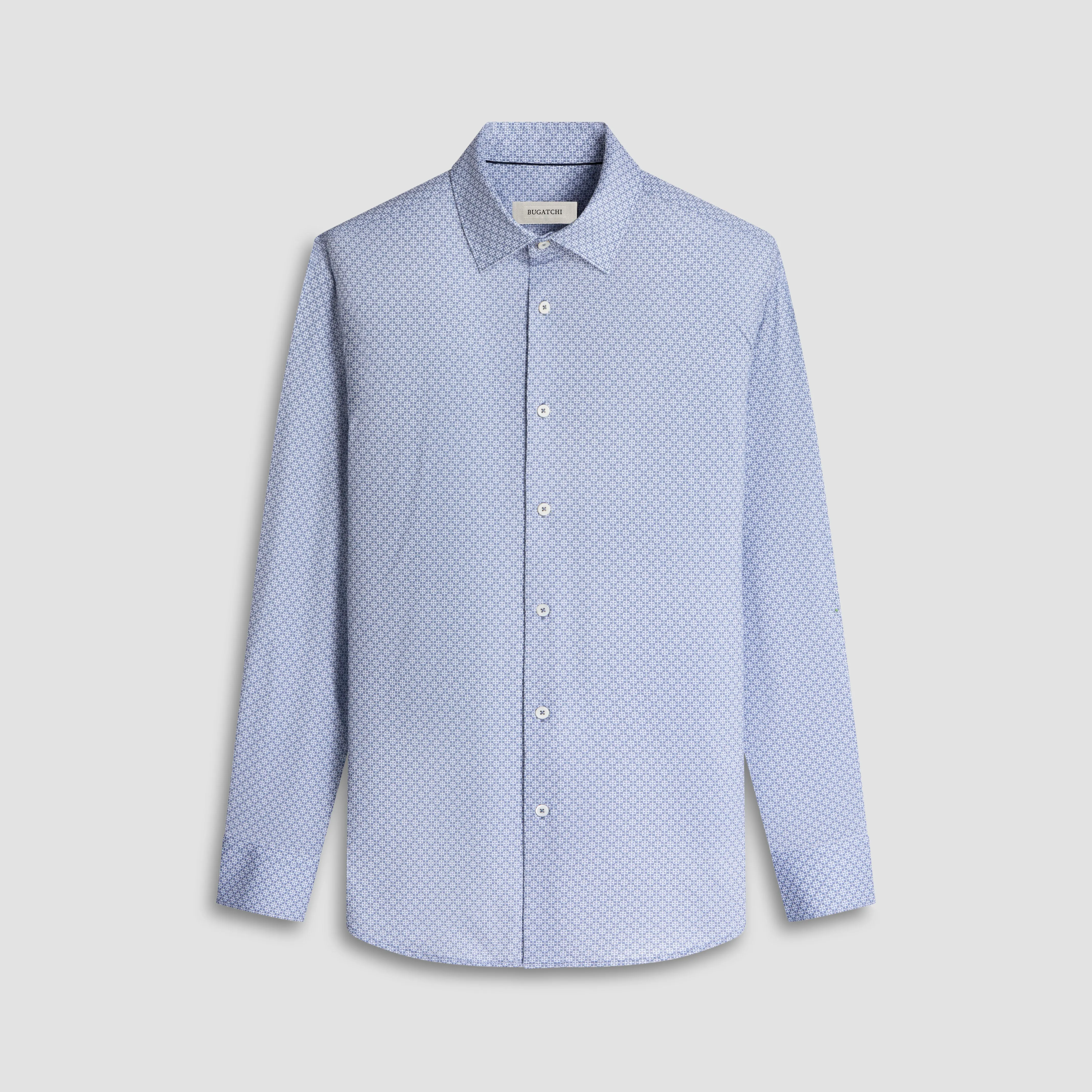 James Geometric OoohCotton Shirt sold by Bugatchi