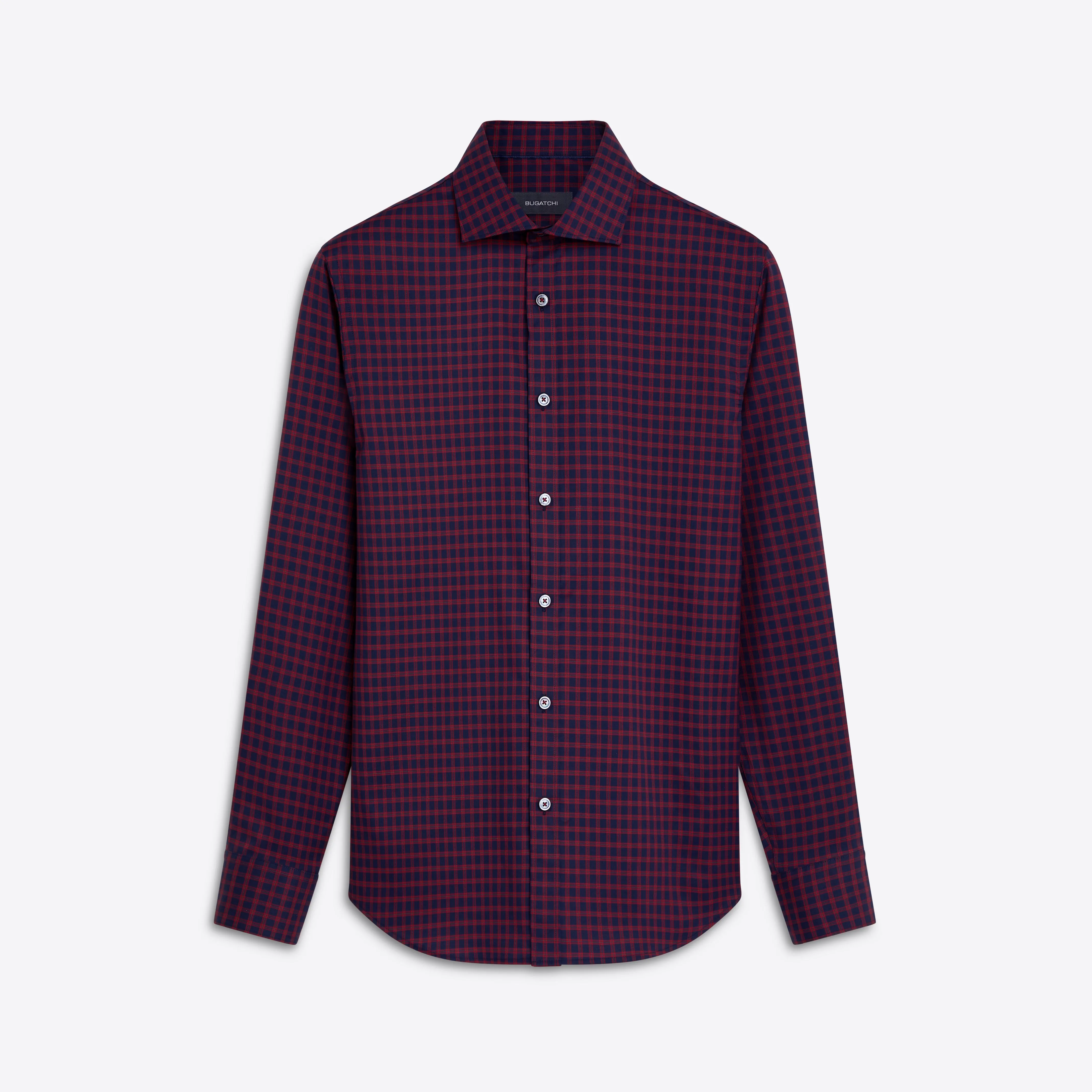 AXEL Checkered Shirt sold by Bugatchi
