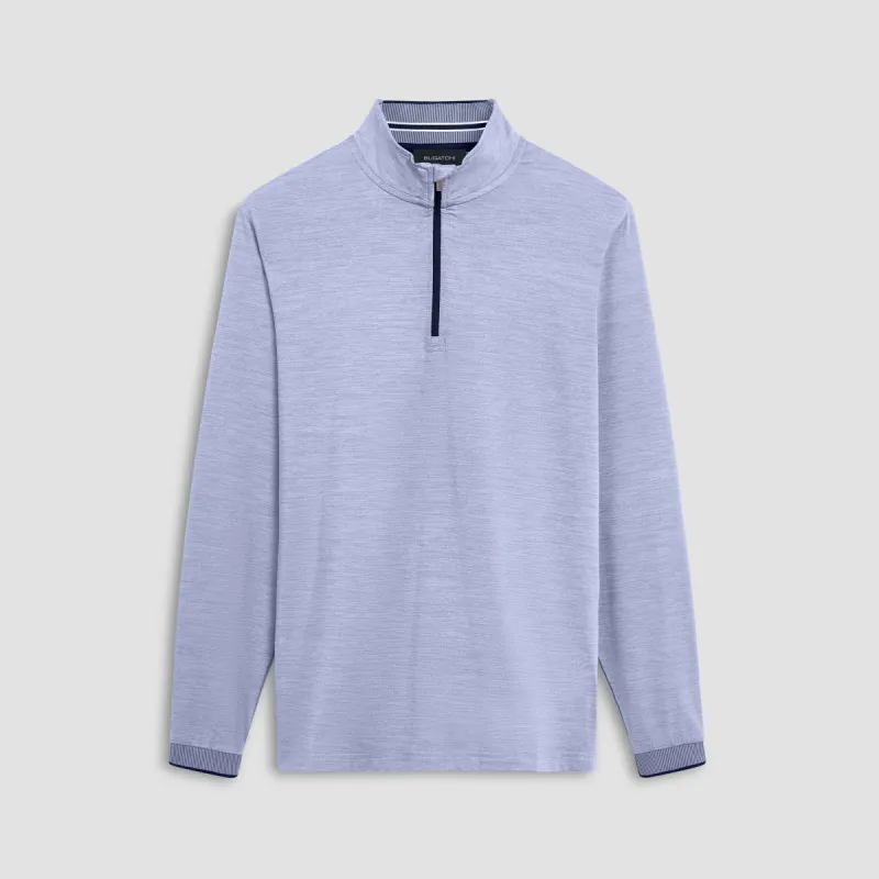 Performance Quarter-Zip Pullover sold by Bugatchi
