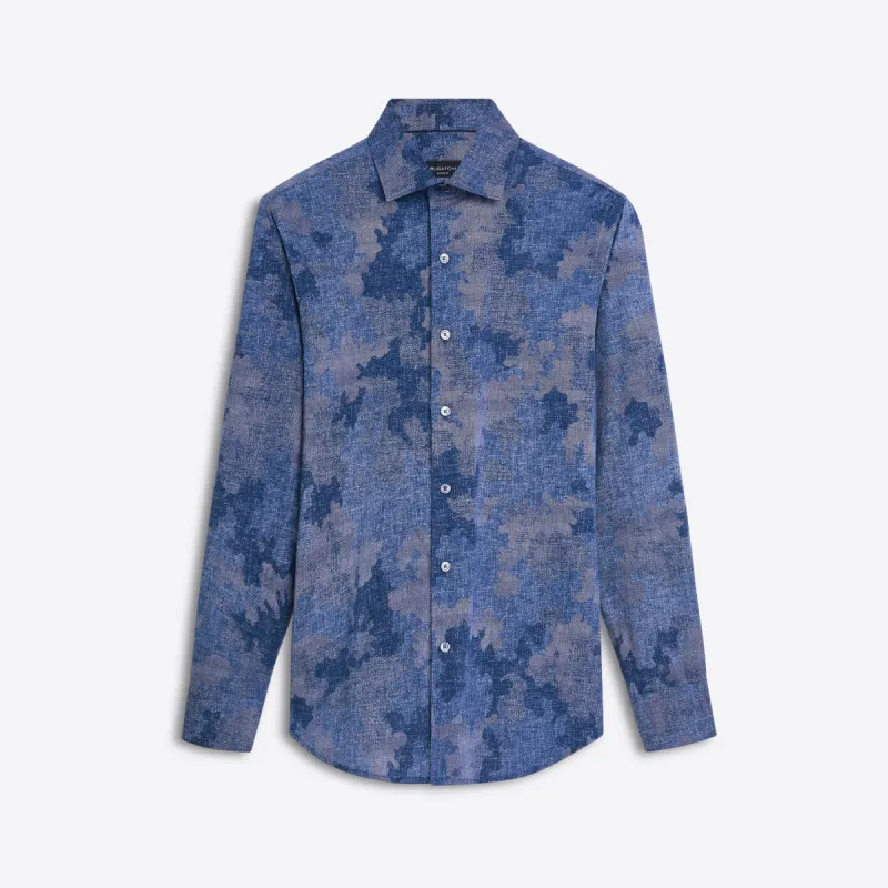 AXEL Camouflage Print Shirt sold by Bugatchi