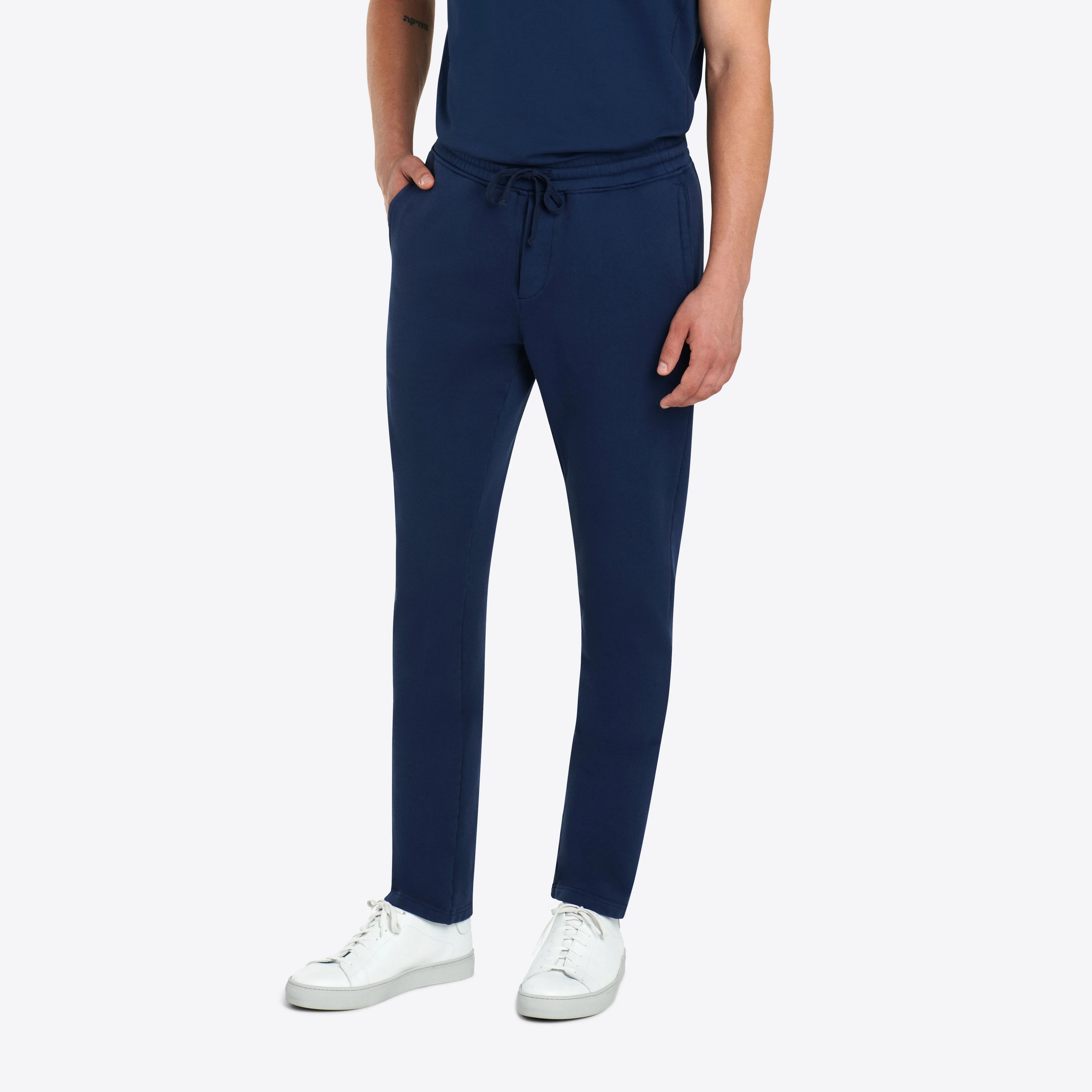Comfort Solid Drawstring Pant sold by Bugatchi product image thumbnail 2
