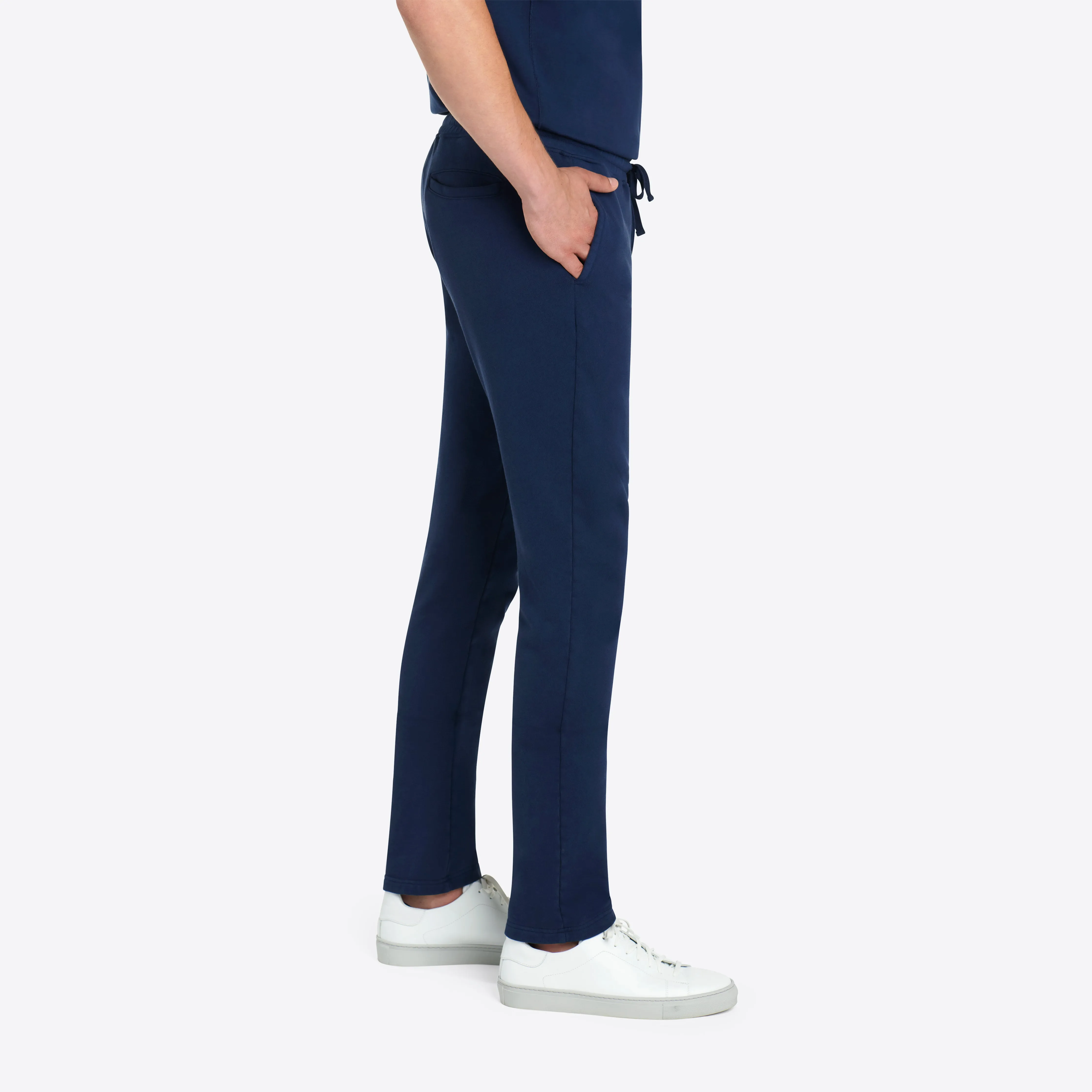 Comfort Solid Drawstring Pant sold by Bugatchi product image thumbnail 3