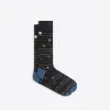 Stripe and Dot Mid-Calf Socks sold by Bugatchi