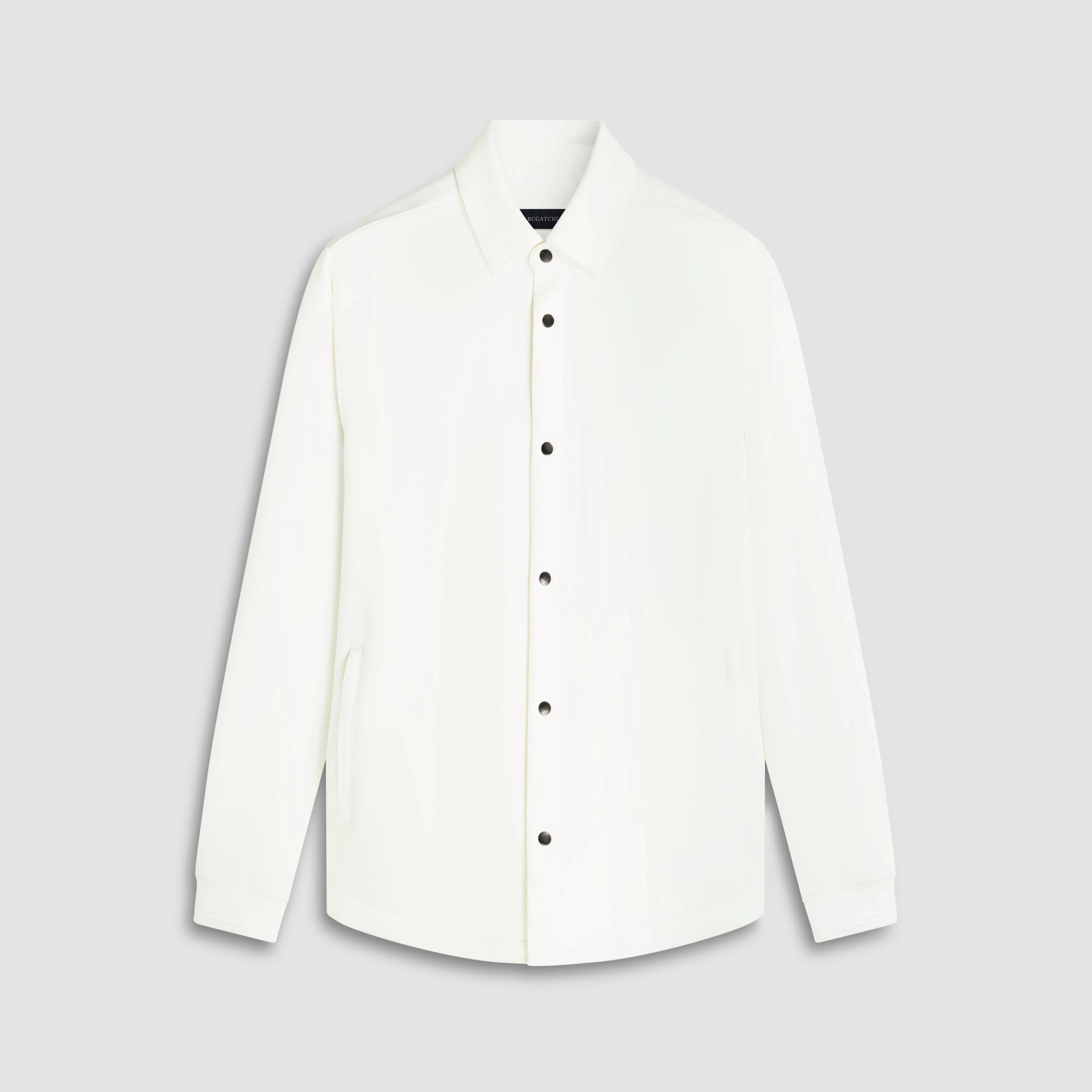 Soft Touch Performance Shirt Jacket sold by Bugatchi