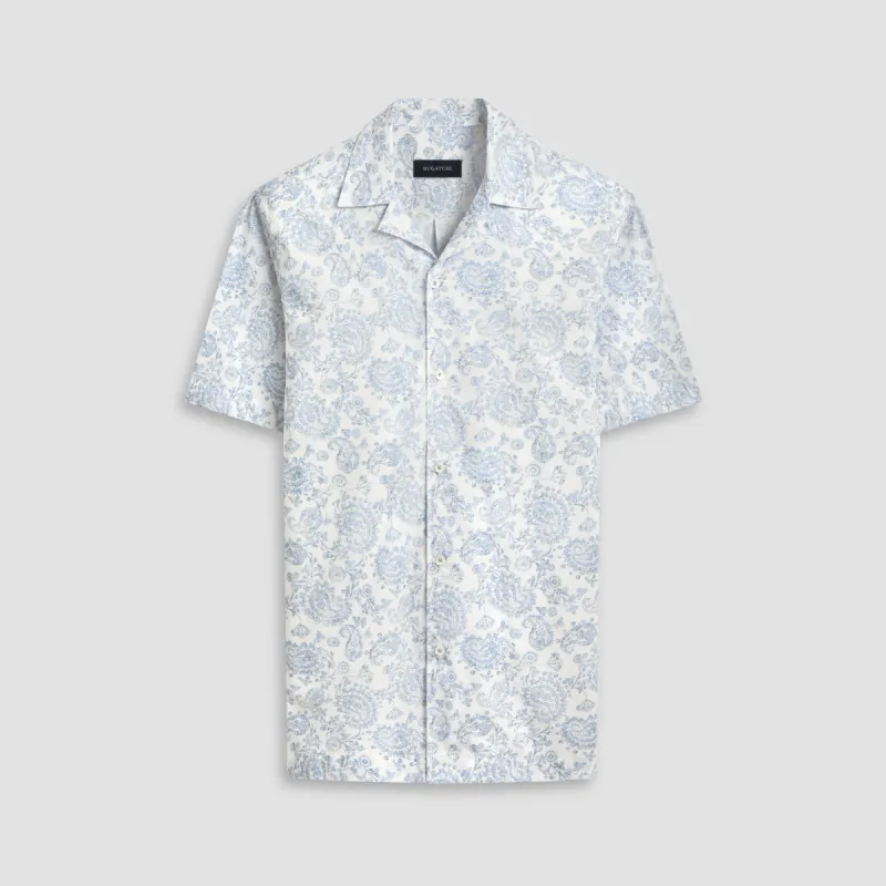 Jackson Paisley Short Sleeve Shirt sold by Bugatchi