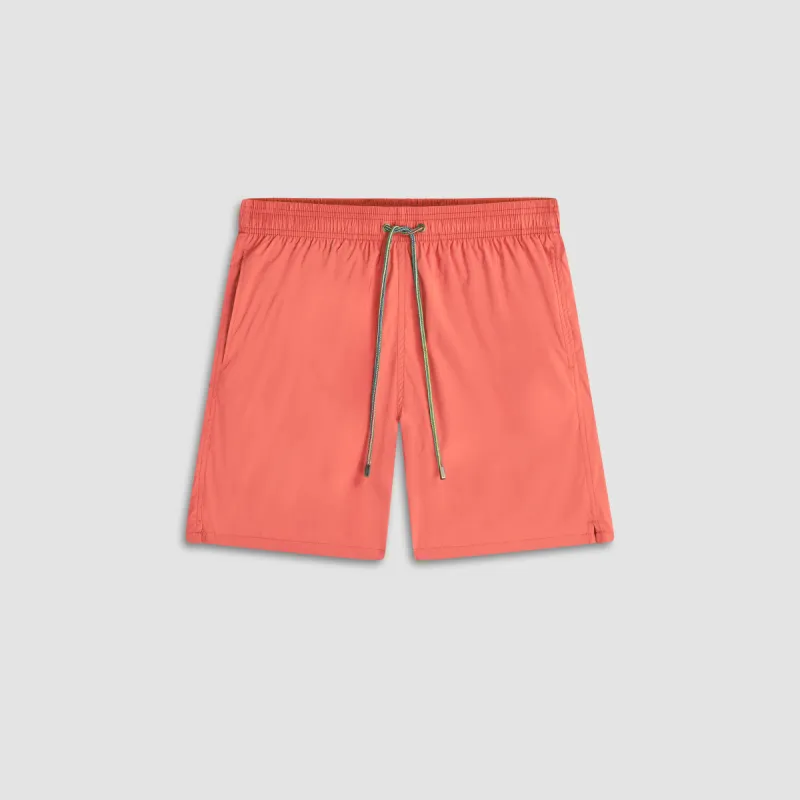 Cosmo Solid Swim Trunks made by Bugatchi