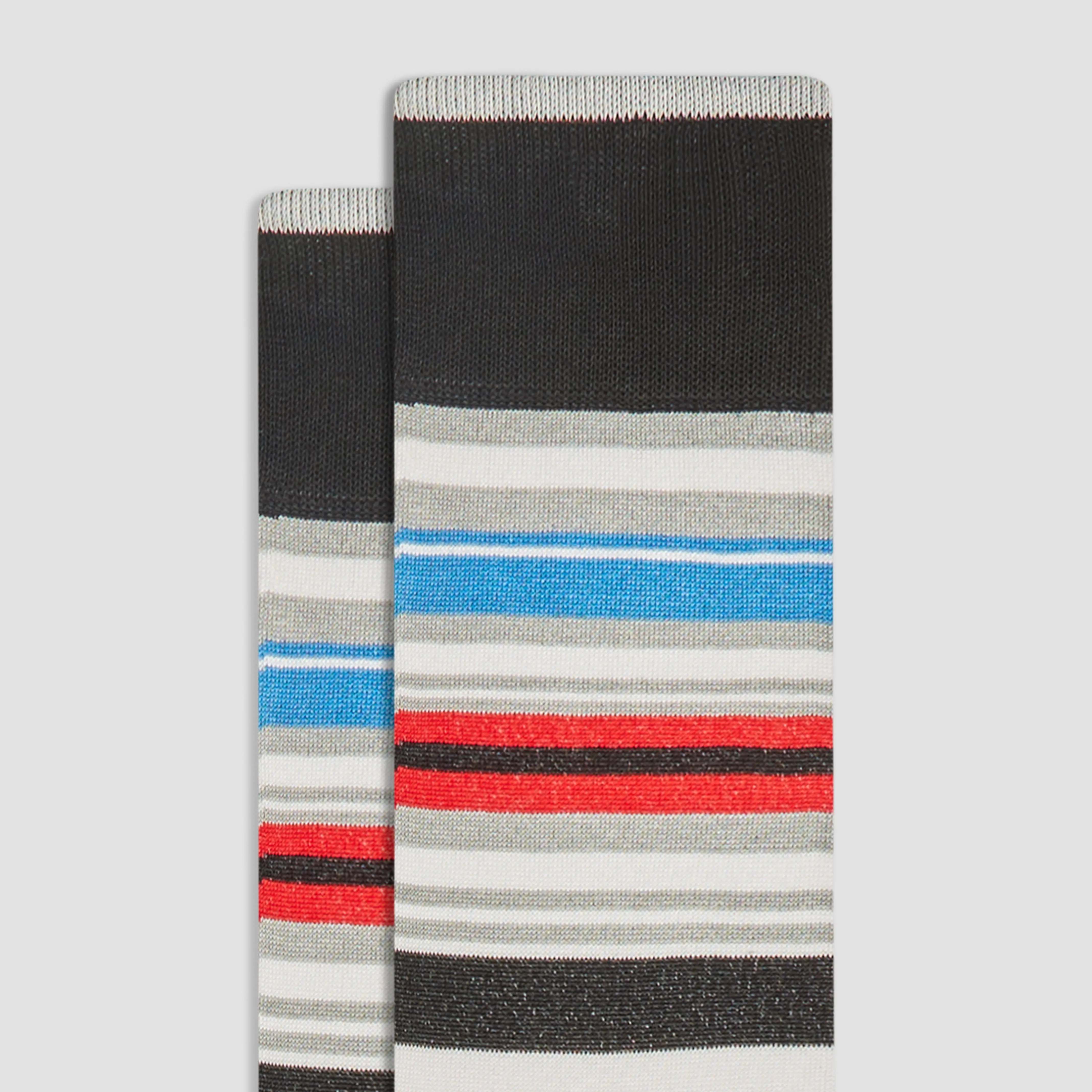 Striped Mid-Calf Socks sold by Bugatchi product image thumbnail 2