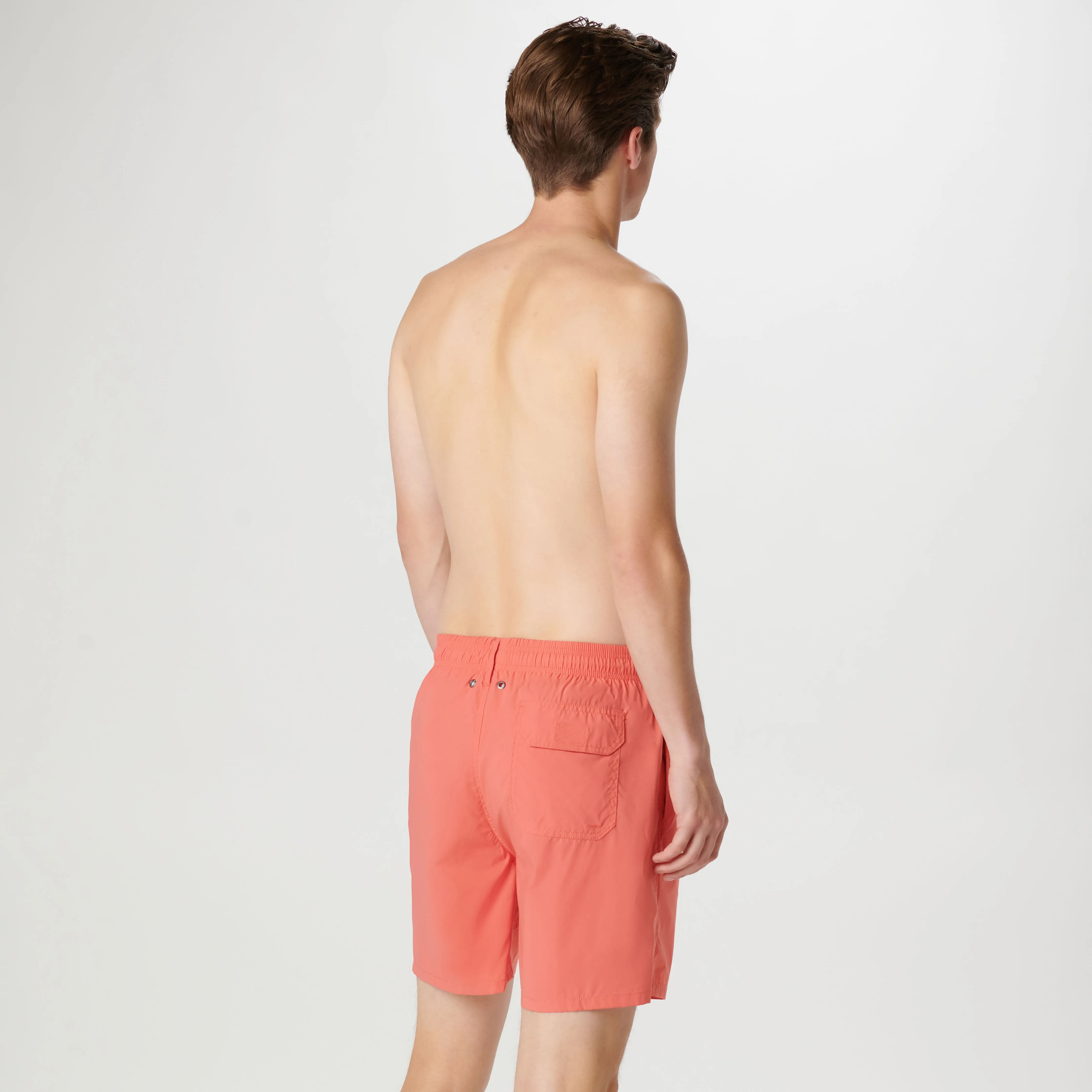 Cosmo Solid Swim Trunks sold by Bugatchi product image thumbnail 4