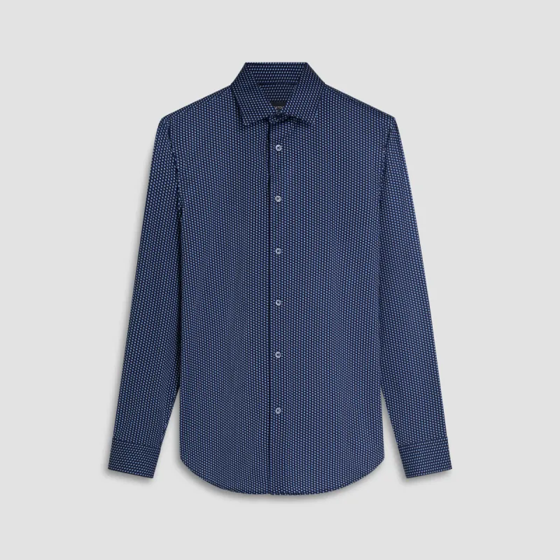 James Geometric Print OoohCotton Shirt sold by Bugatchi