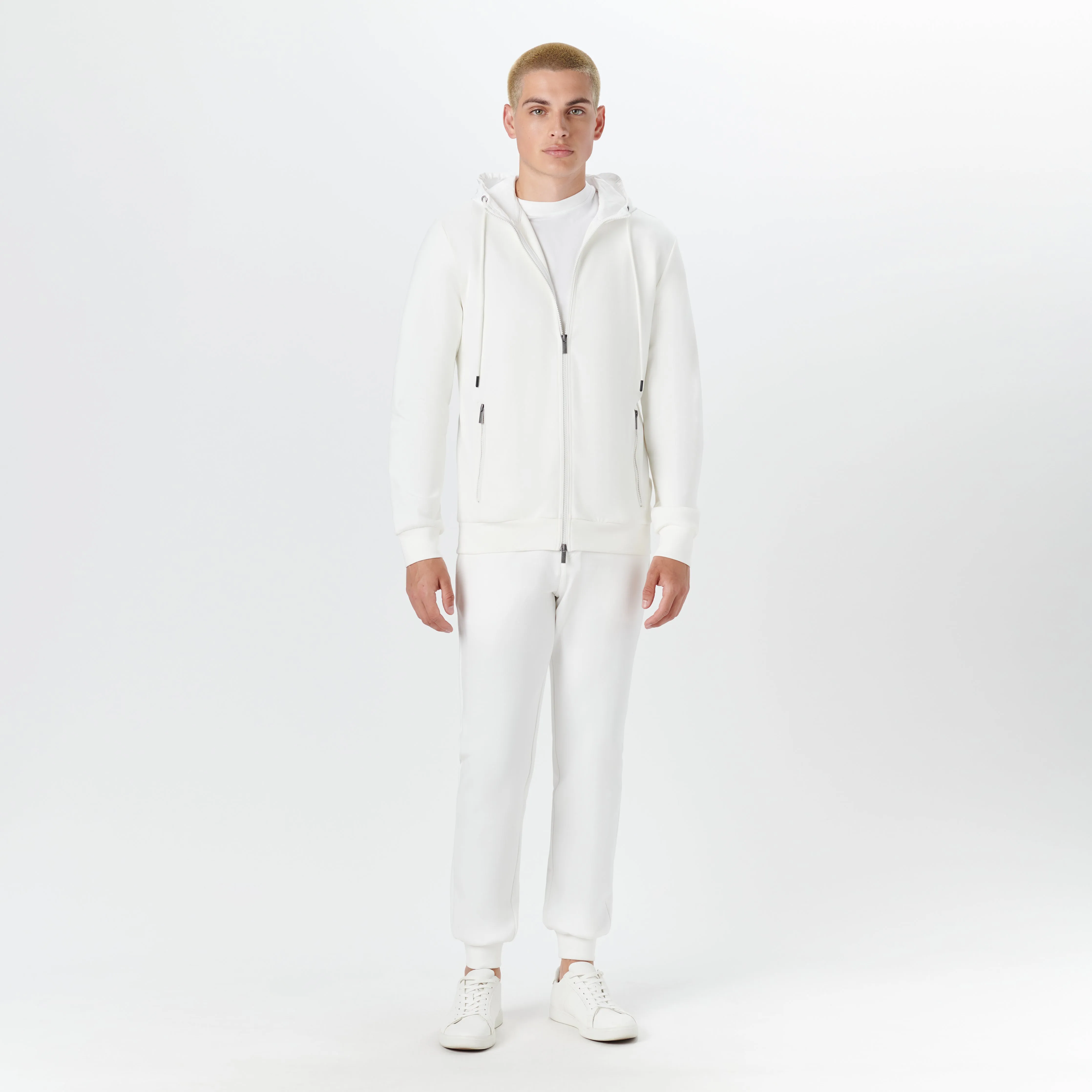 Full Zip Jacket With Hood sold by Bugatchi product image thumbnail 5