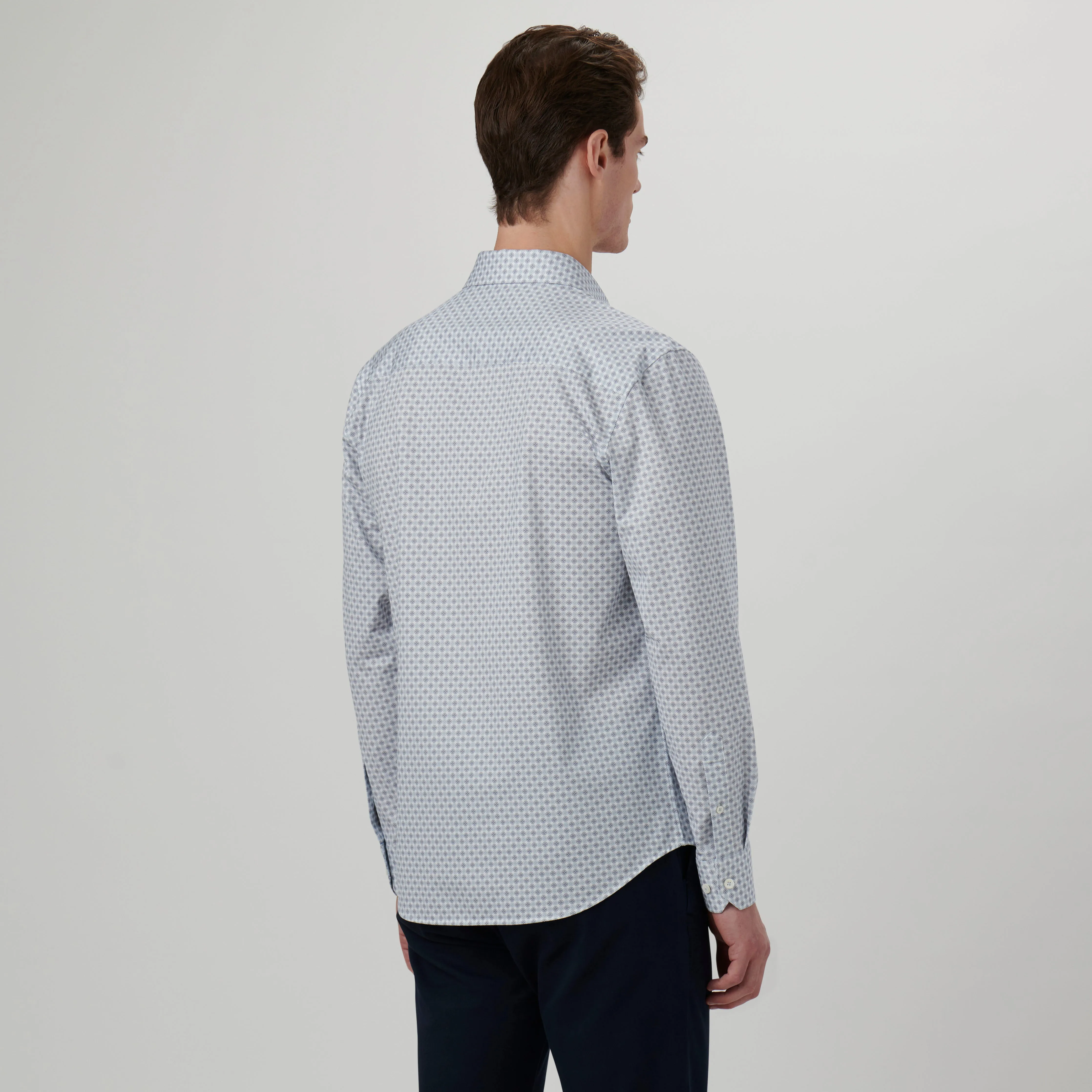 James Mandala Print OoohCotton Shirt sold by Bugatchi product image thumbnail 4