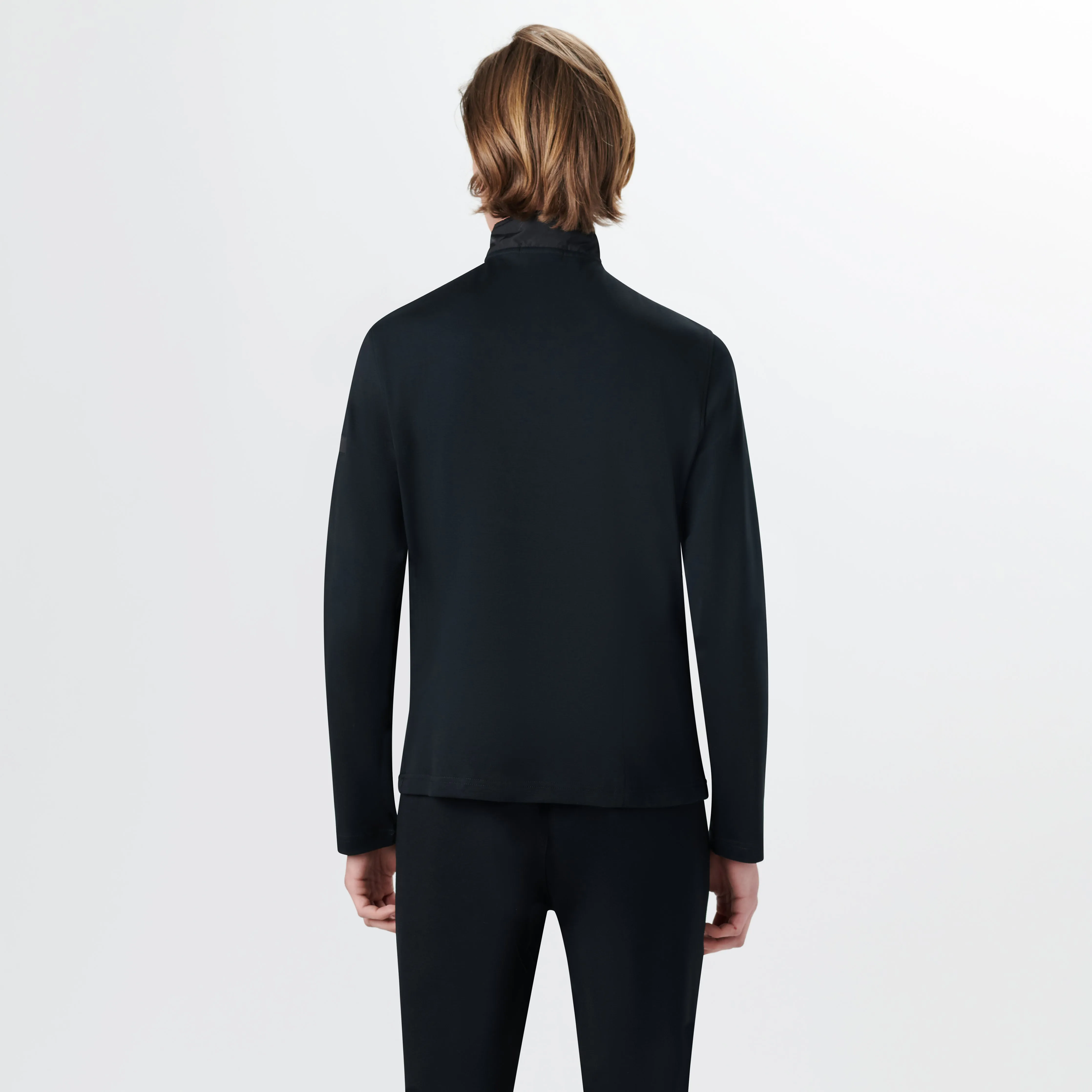 Long Sleeve Quarter Zip Pullover sold by Bugatchi product image thumbnail 4