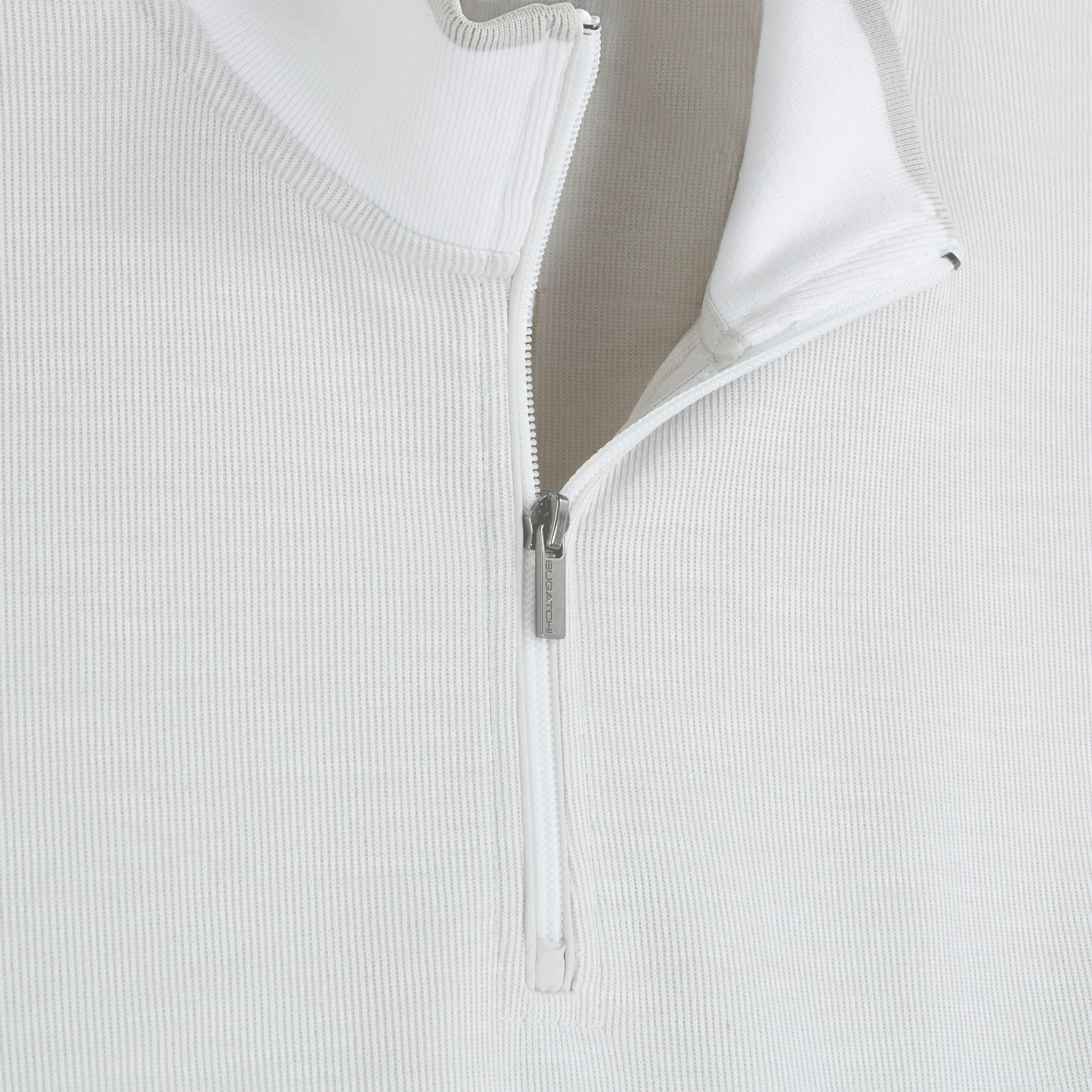 Mini Cable Quarter Zip Pullover sold by Bugatchi product image thumbnail 2