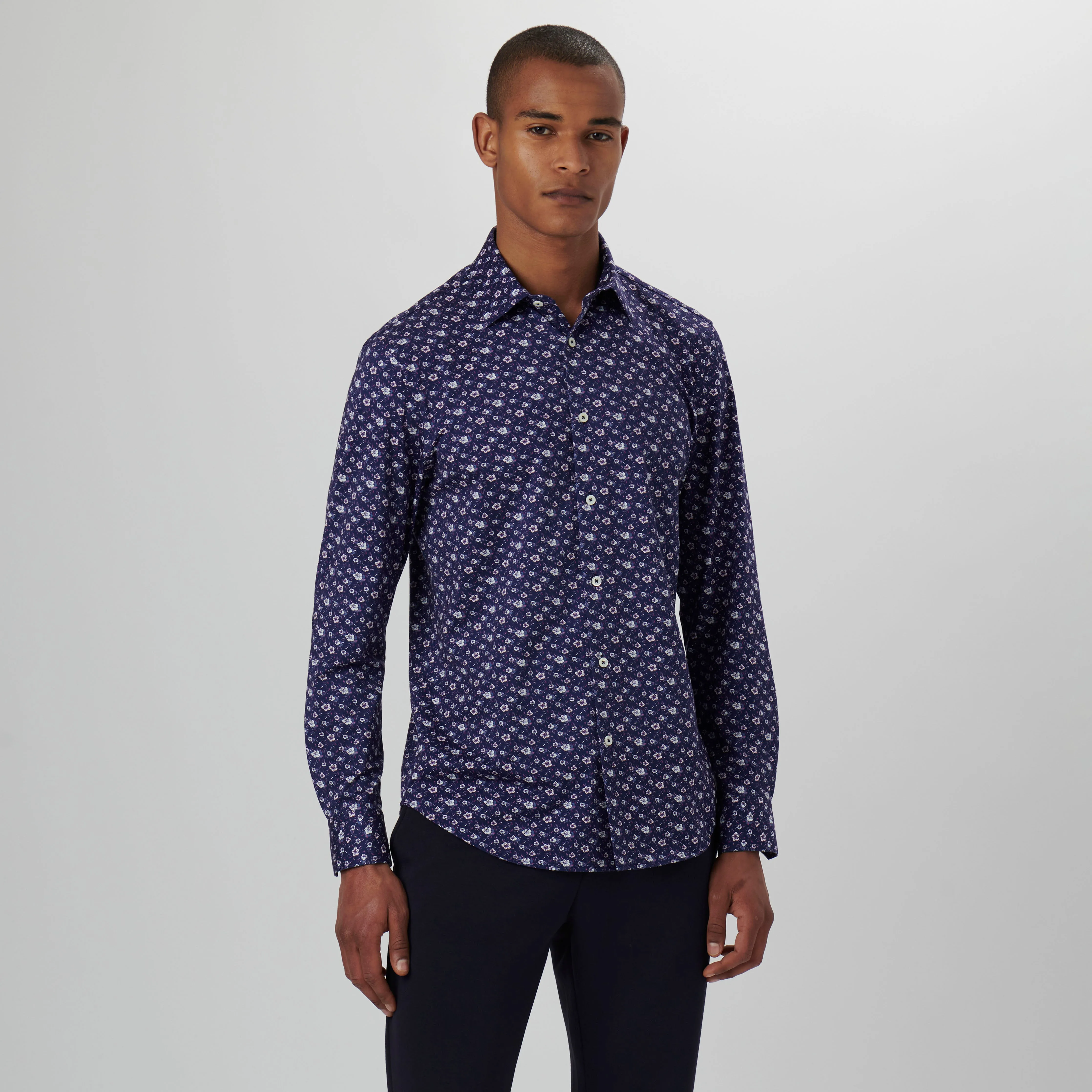James Floral OoohCotton Shirt sold by Bugatchi product image thumbnail 2