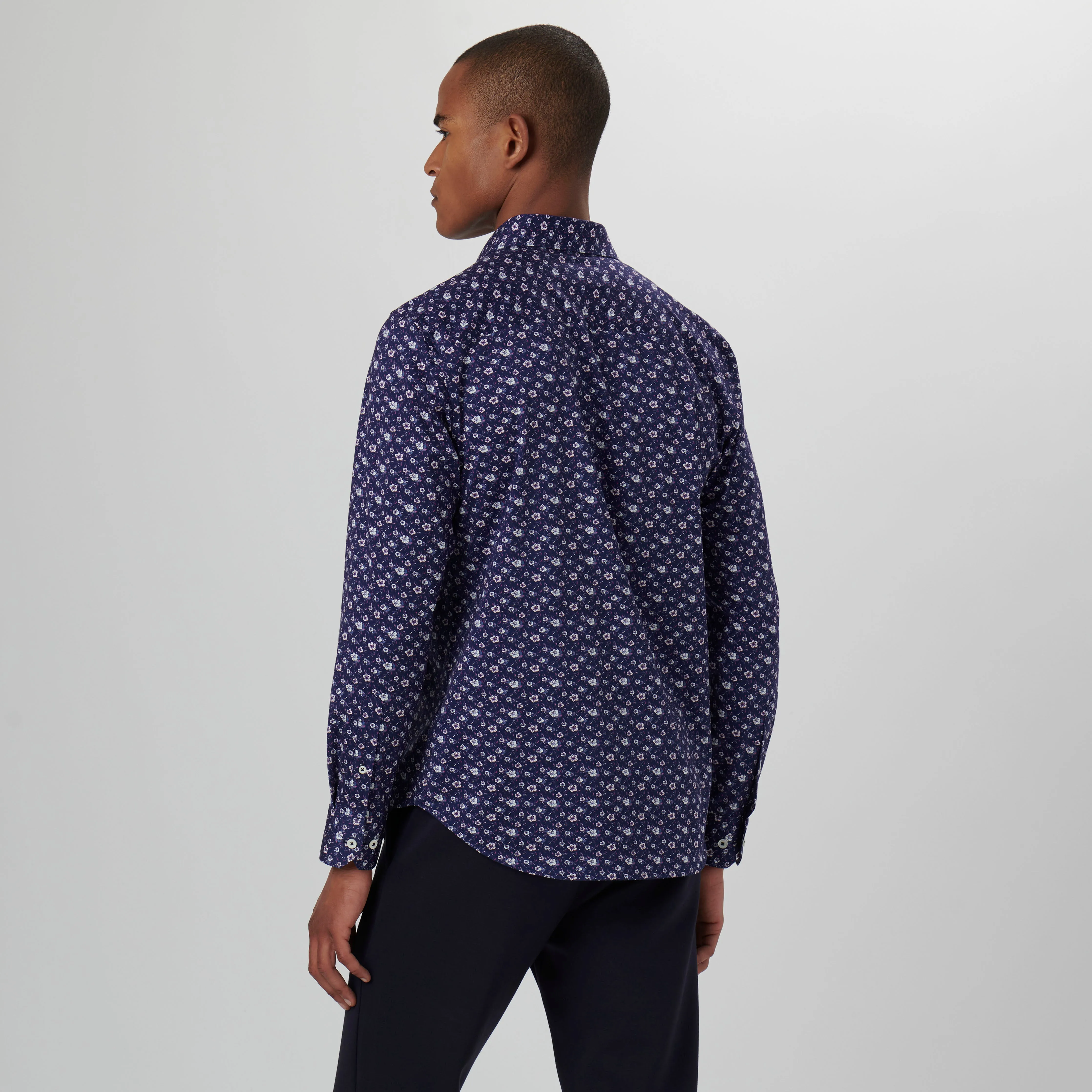 James Floral OoohCotton Shirt sold by Bugatchi product image thumbnail 4
