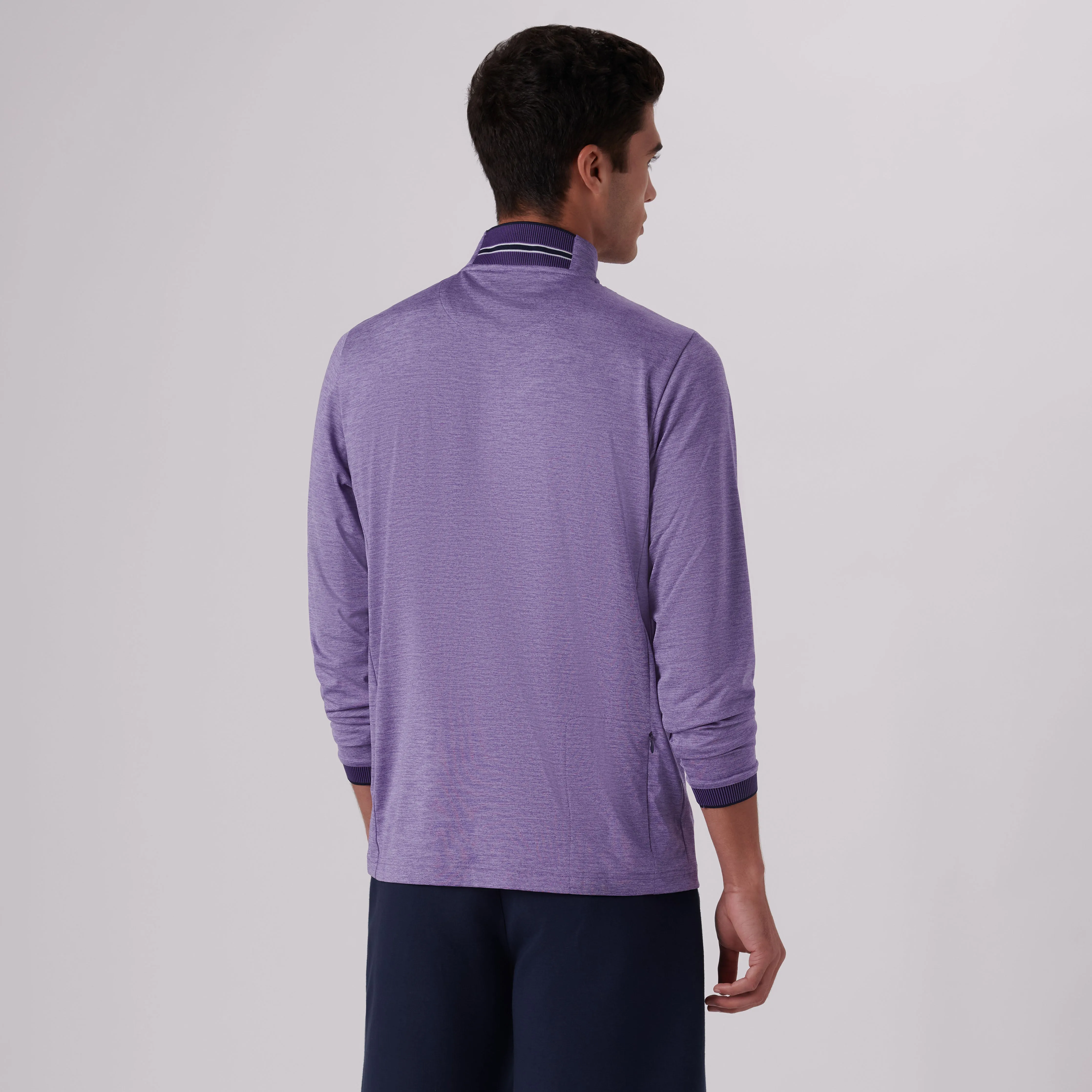 Performance Quarter-Zip Pullover sold by Bugatchi product image thumbnail 4
