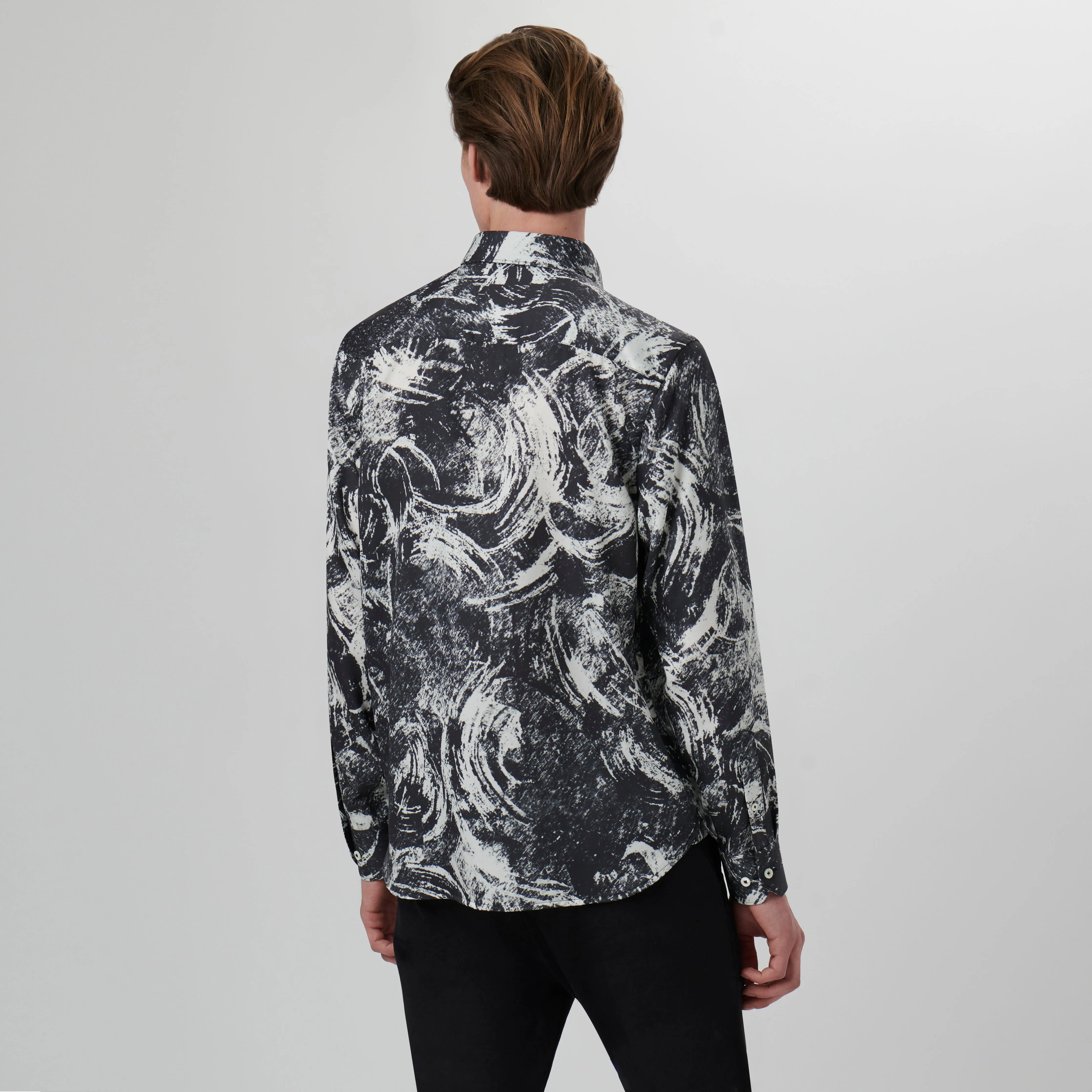 Julian Abstract Shirt sold by Bugatchi product image thumbnail 4