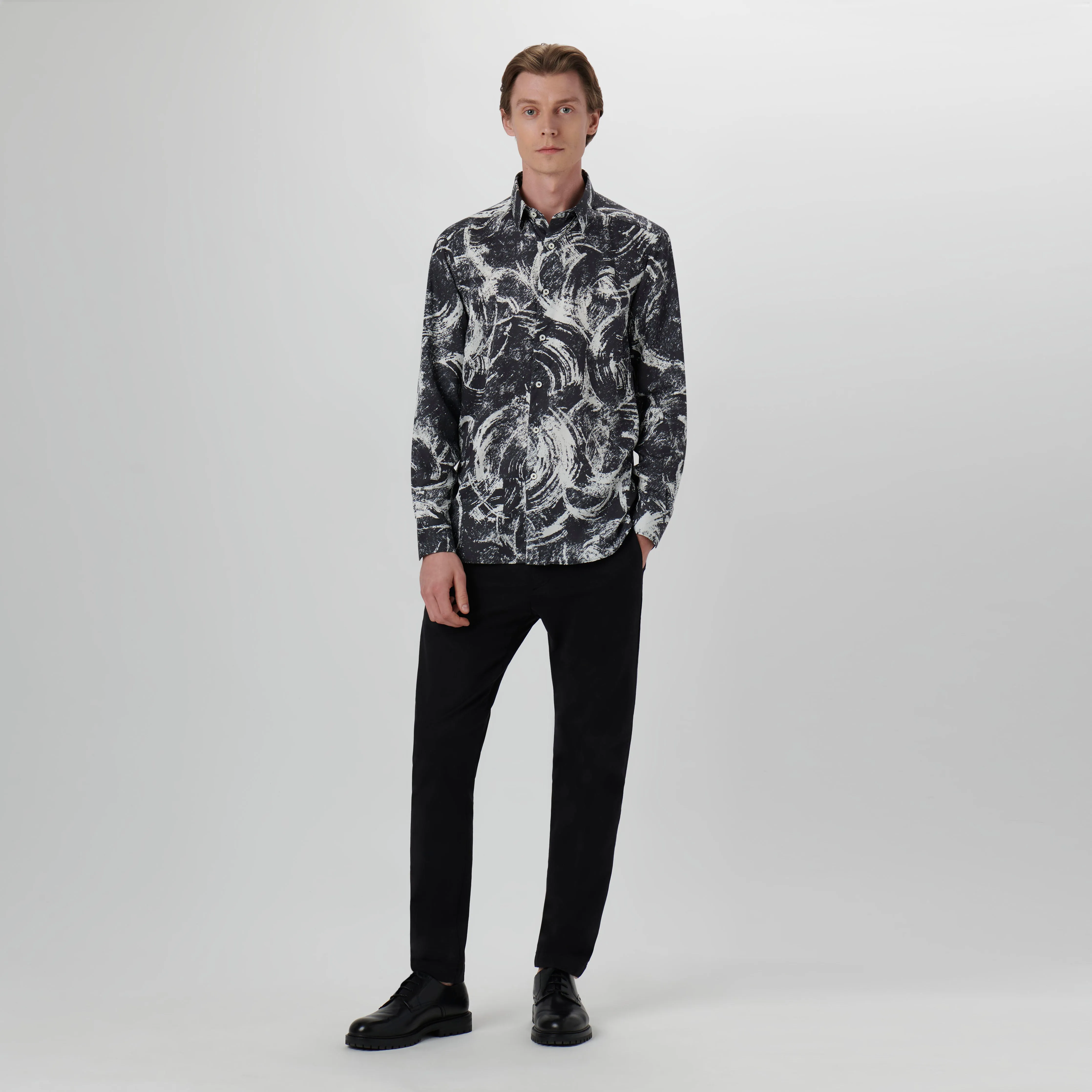 Julian Abstract Shirt sold by Bugatchi product image thumbnail 5