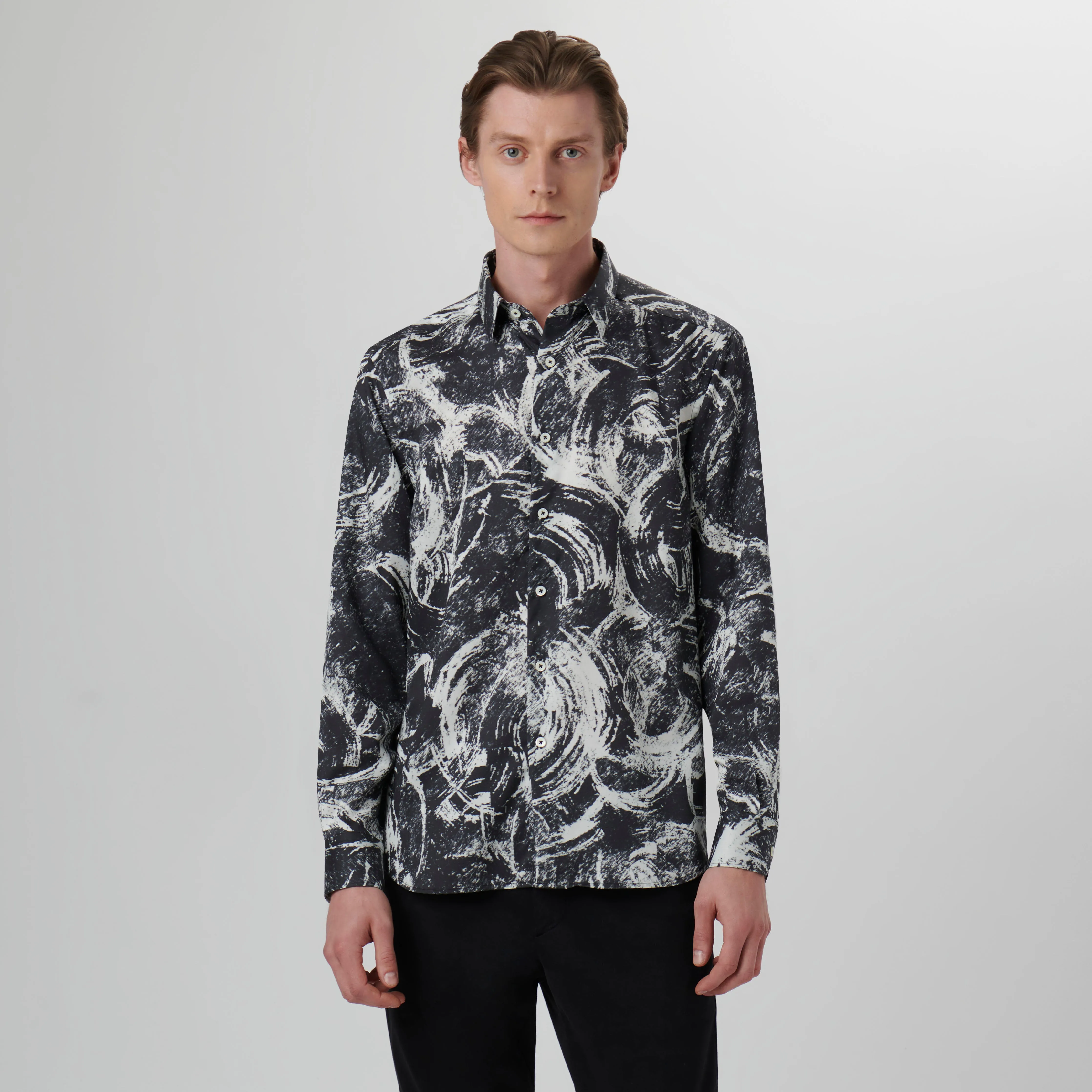 Julian Abstract Shirt sold by Bugatchi product image thumbnail 2
