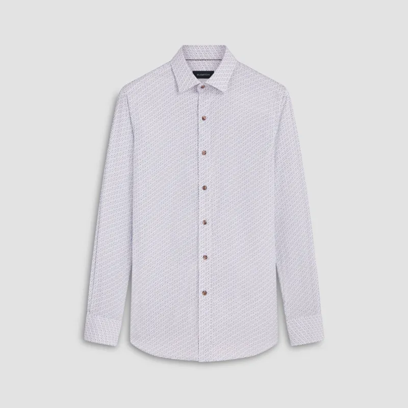 Julian Geometric Print Shirt sold by Bugatchi