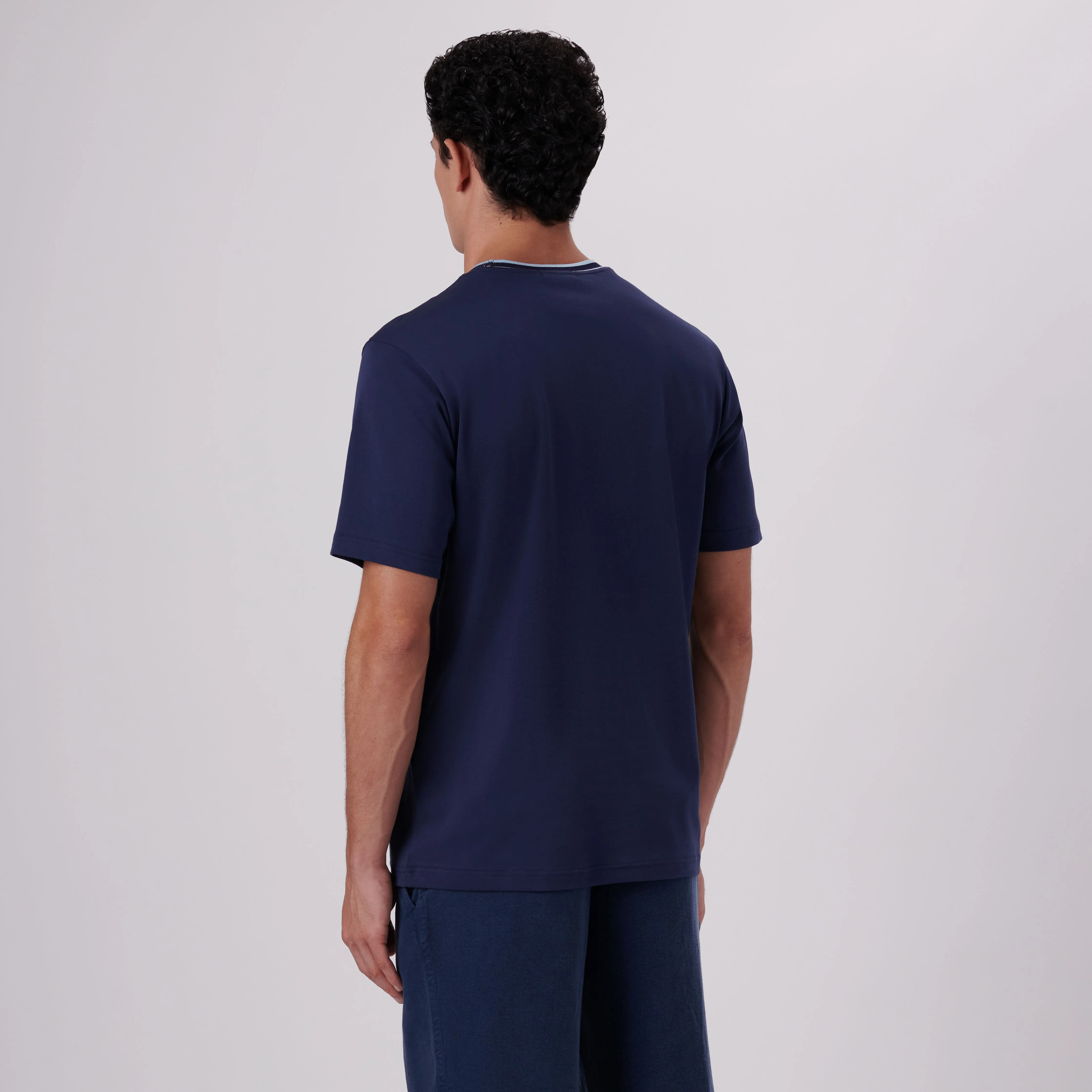 Crew Neck T-Shirt sold by Bugatchi product image thumbnail 4