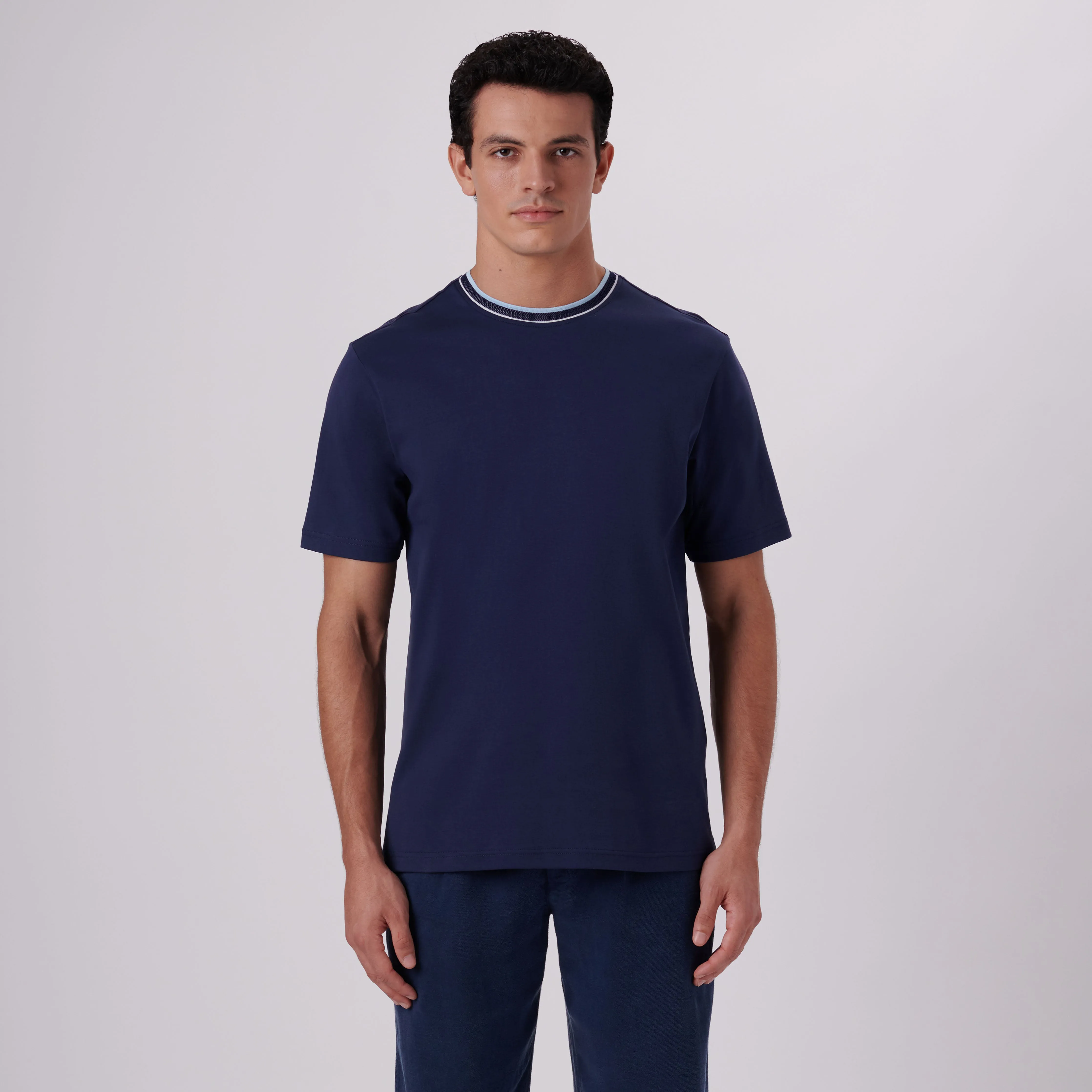 Crew Neck T-Shirt sold by Bugatchi product image thumbnail 2