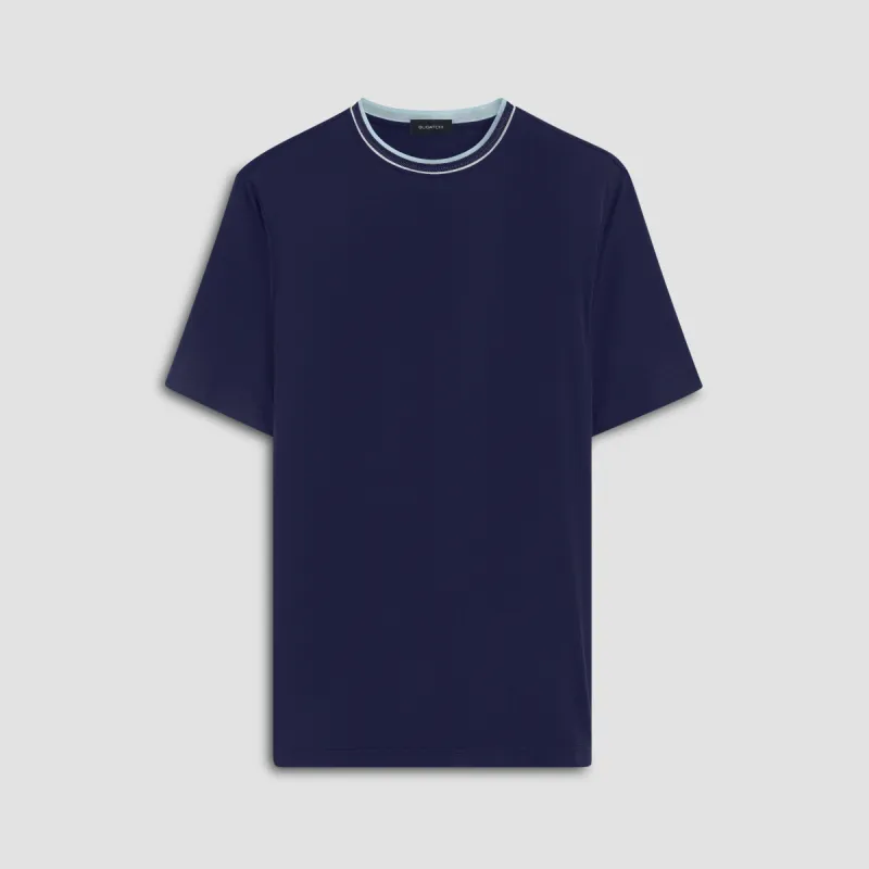 Crew Neck T-Shirt sold by Bugatchi