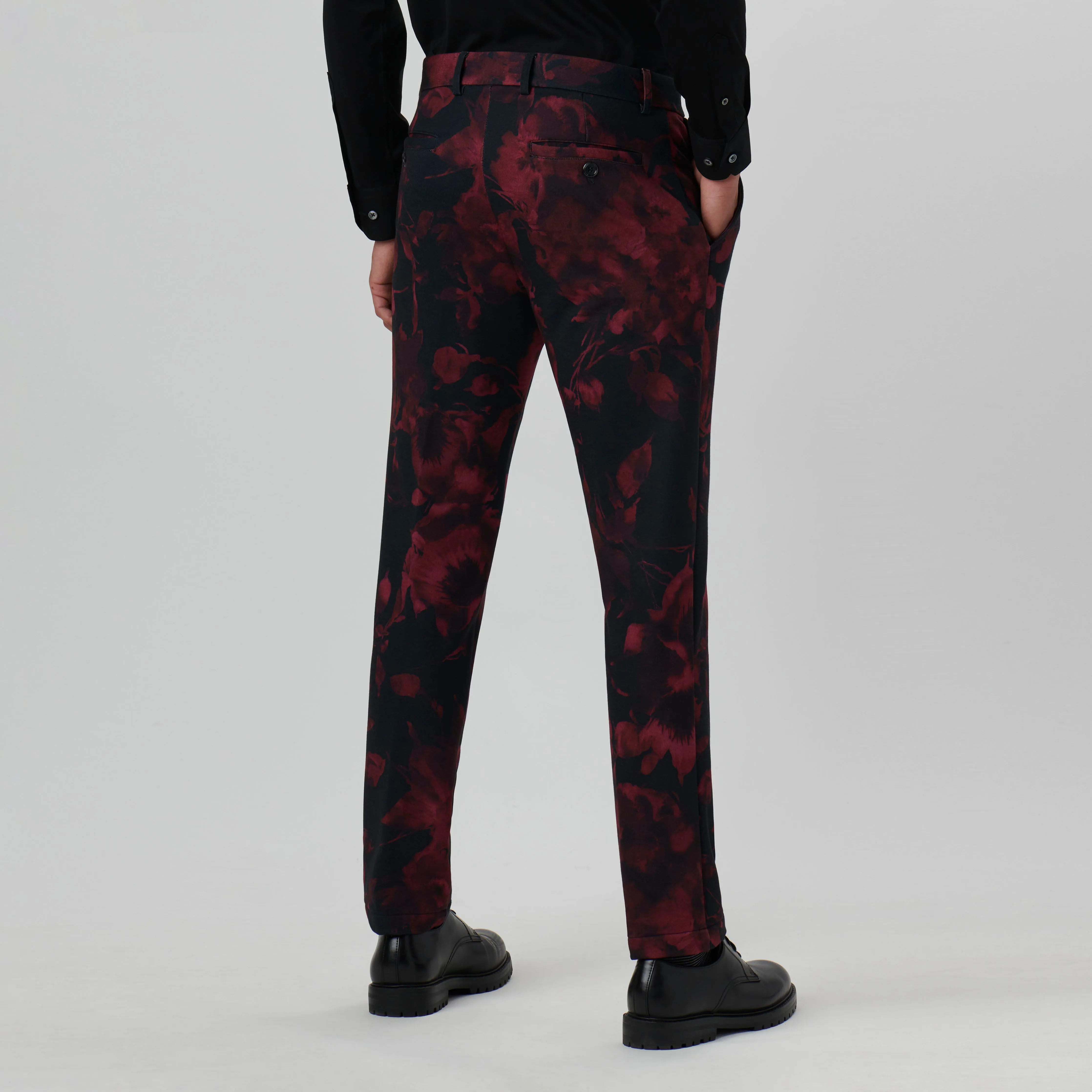 Floral Printed Chino Pant sold by Bugatchi product image thumbnail 3
