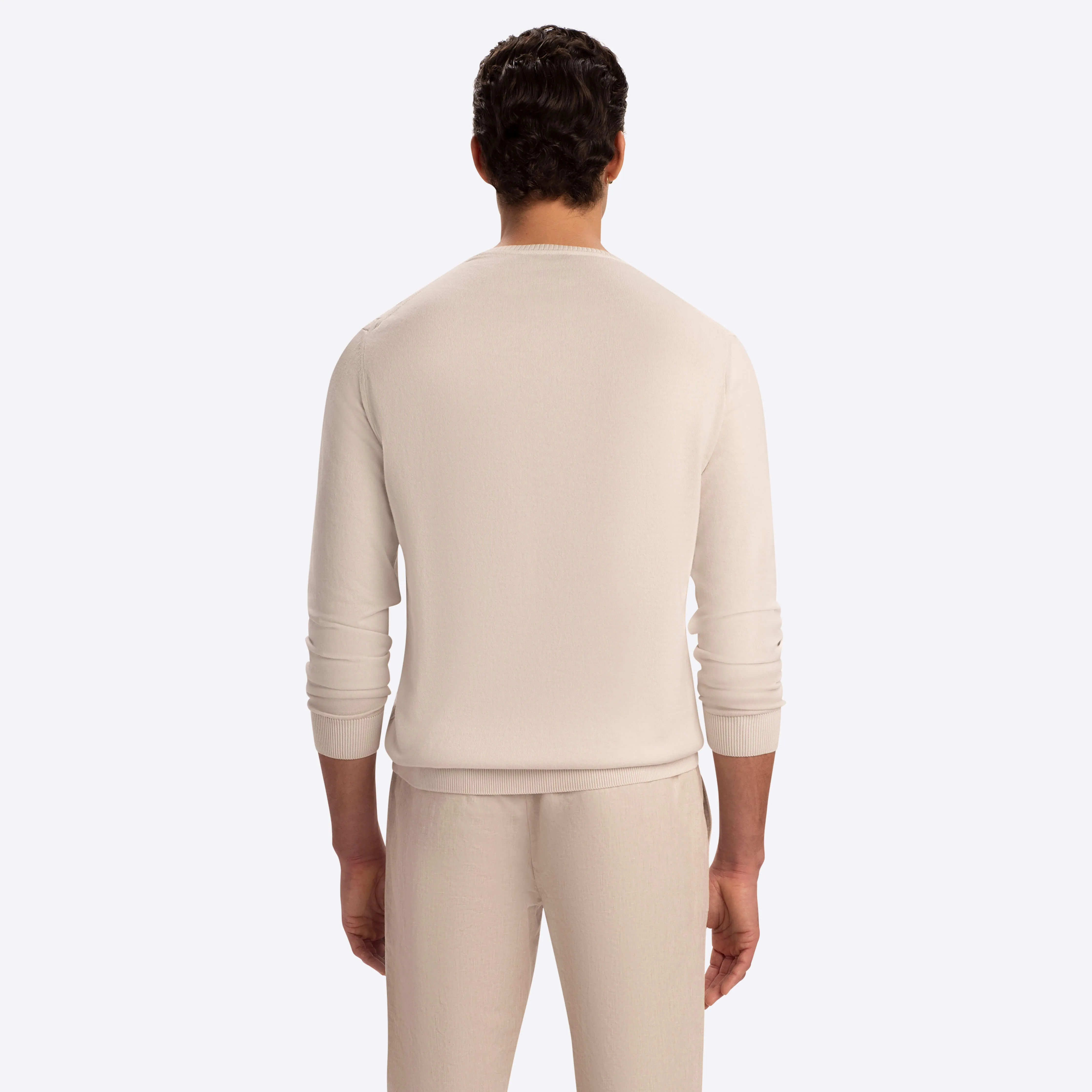 Diamond Crew Neck Sweater sold by Bugatchi product image thumbnail 4