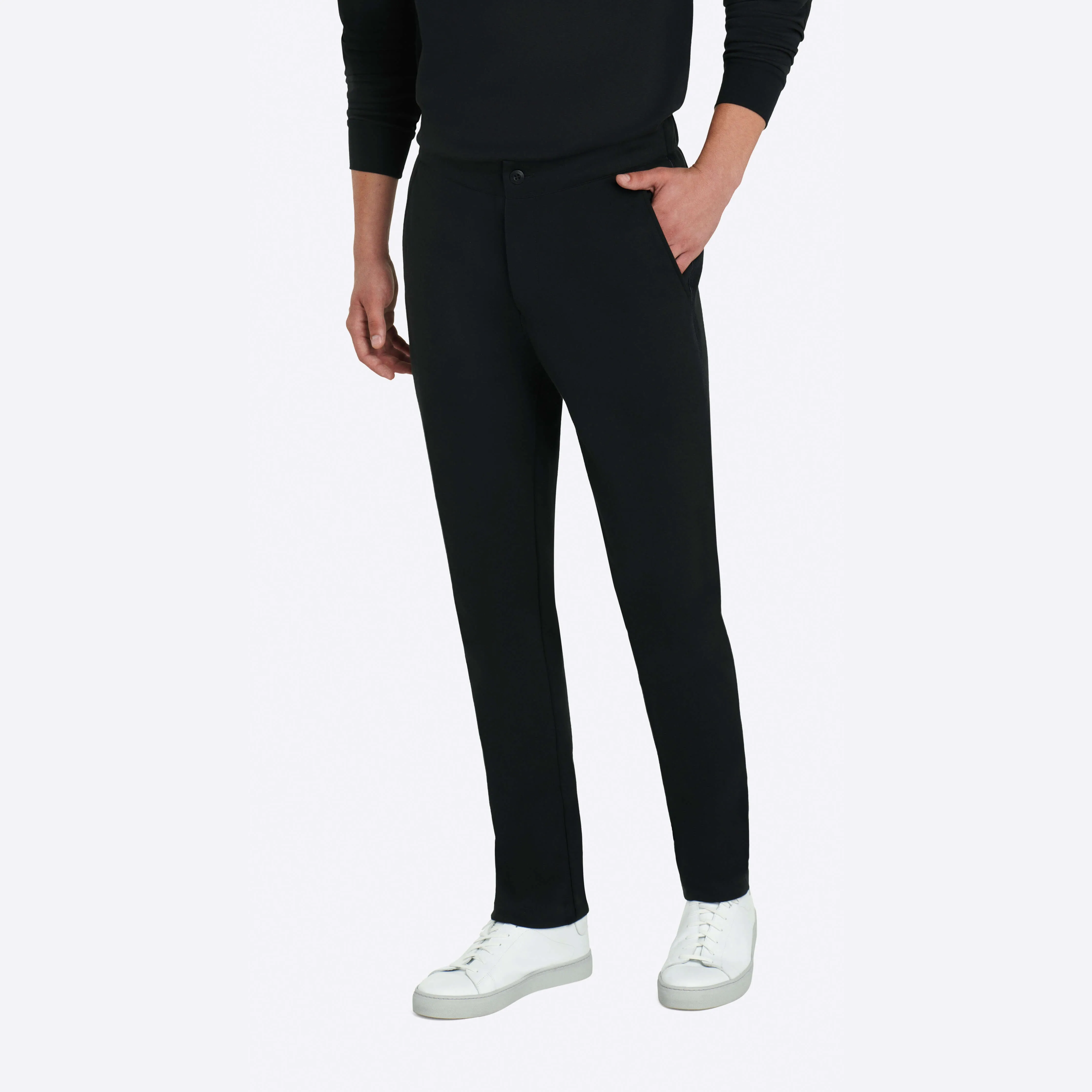 Comfort Solid Knit Pant sold by Bugatchi product image thumbnail 2